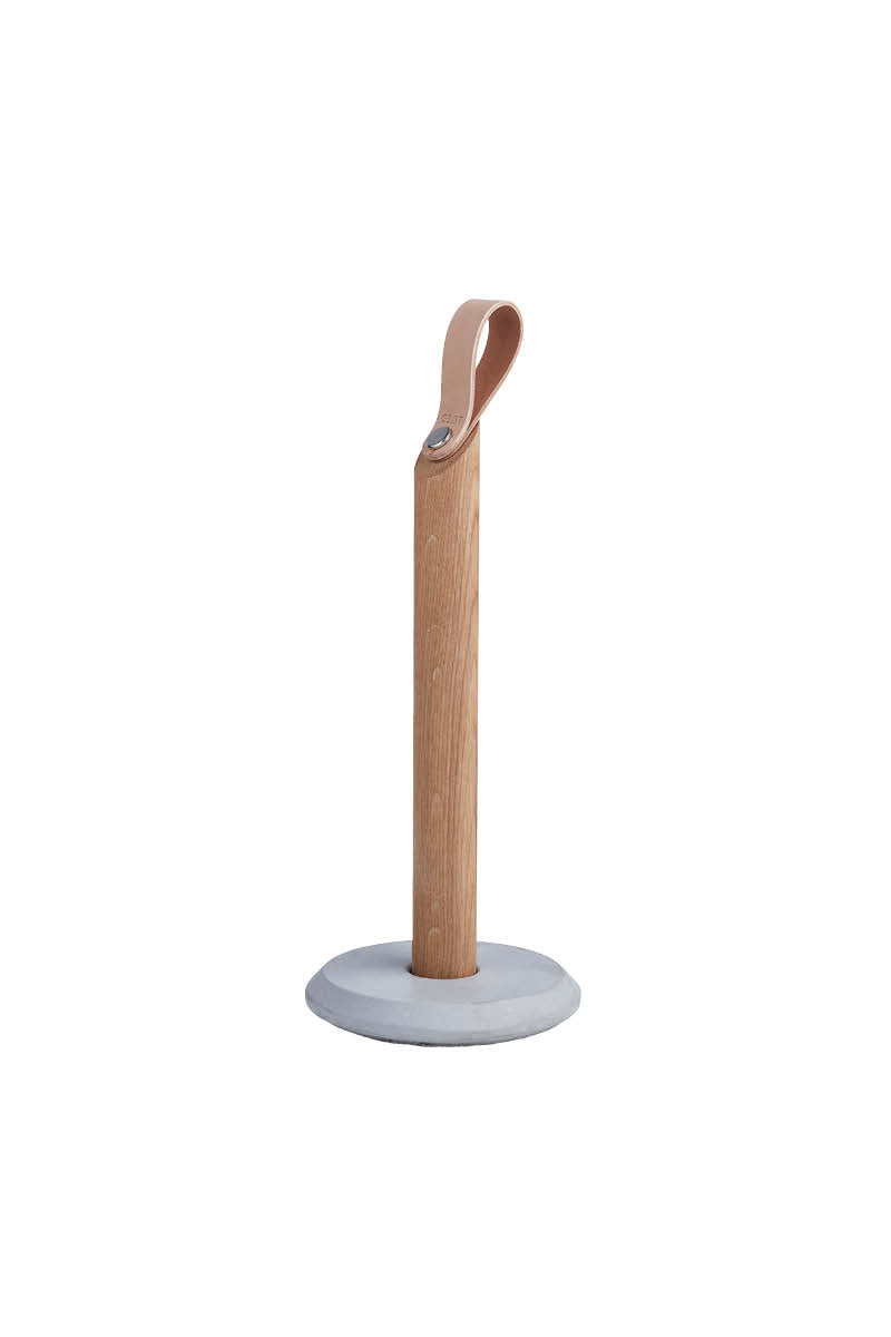 Grab kitchen roll holder oak