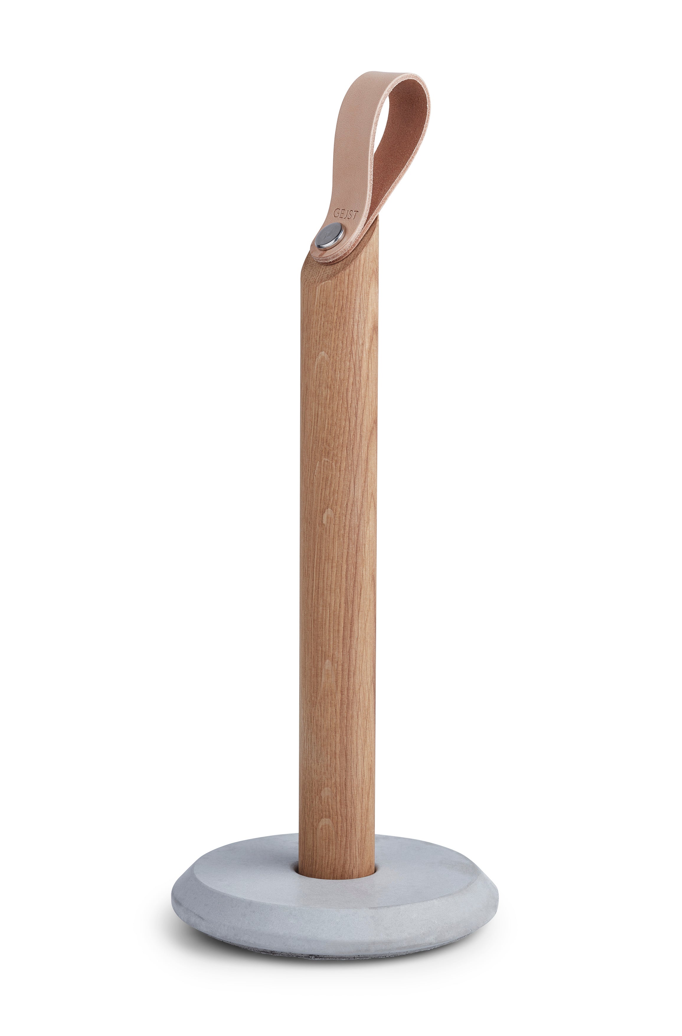 Grab kitchen roll holder oak