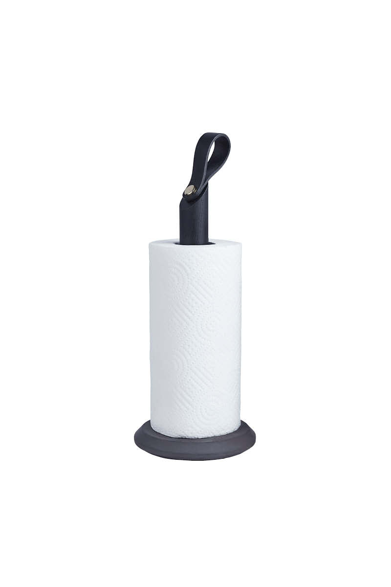 Grab kitchen roll holder black