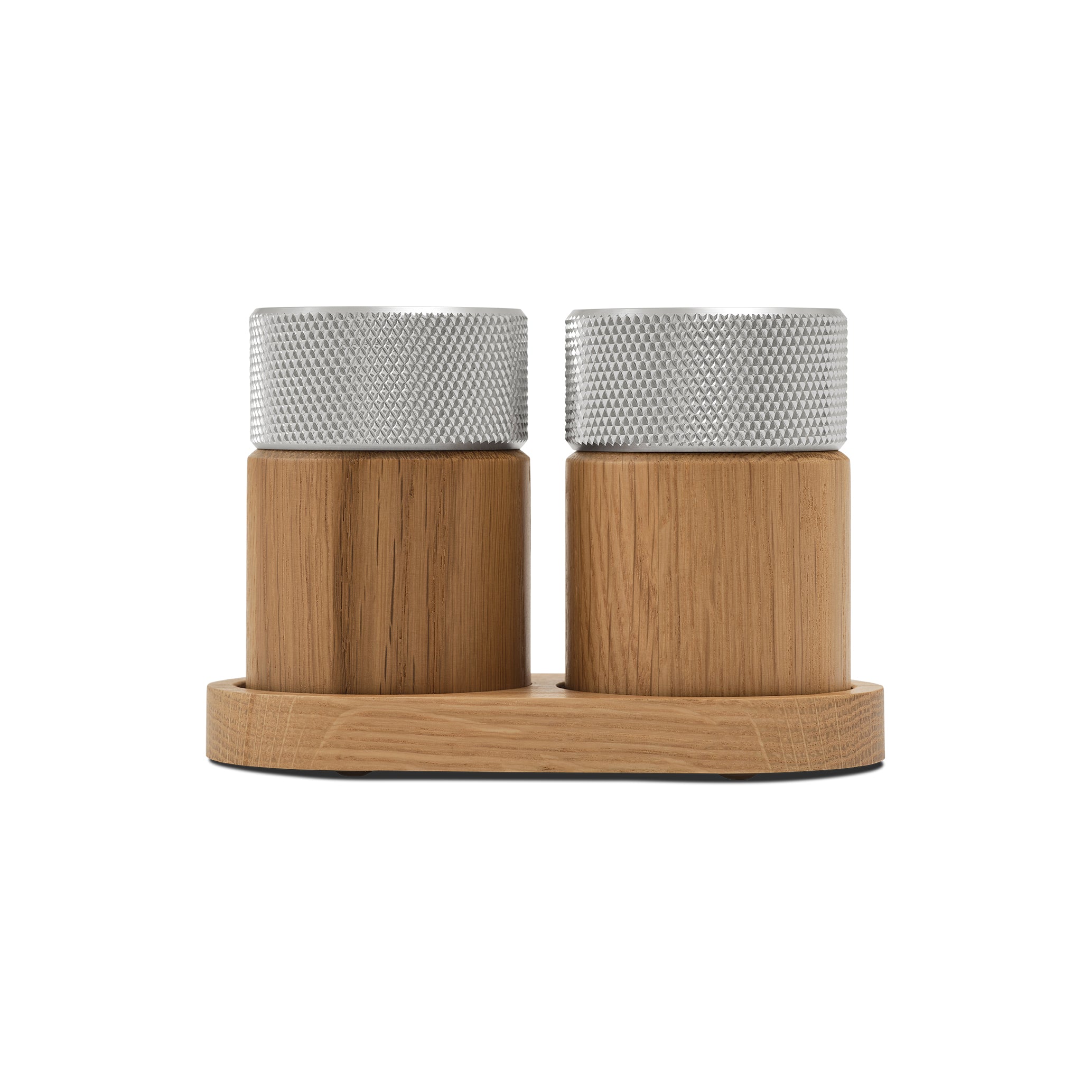 Sina salt and pepper mill oak/steel