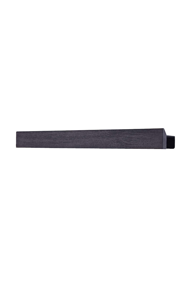 Flex magnetic shelf 60 black oak/ black