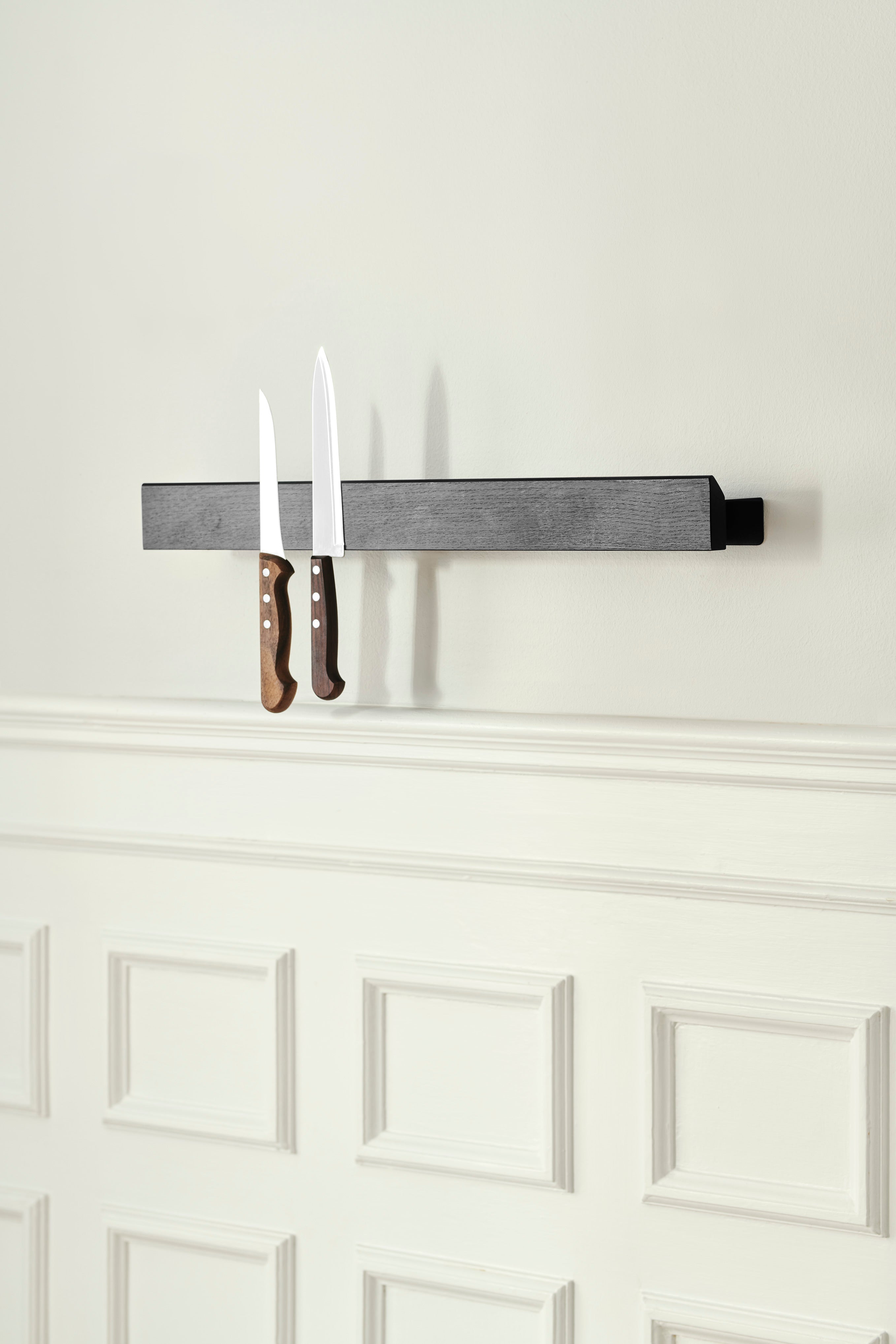 Flex magnetic shelf 60 black oak/ black