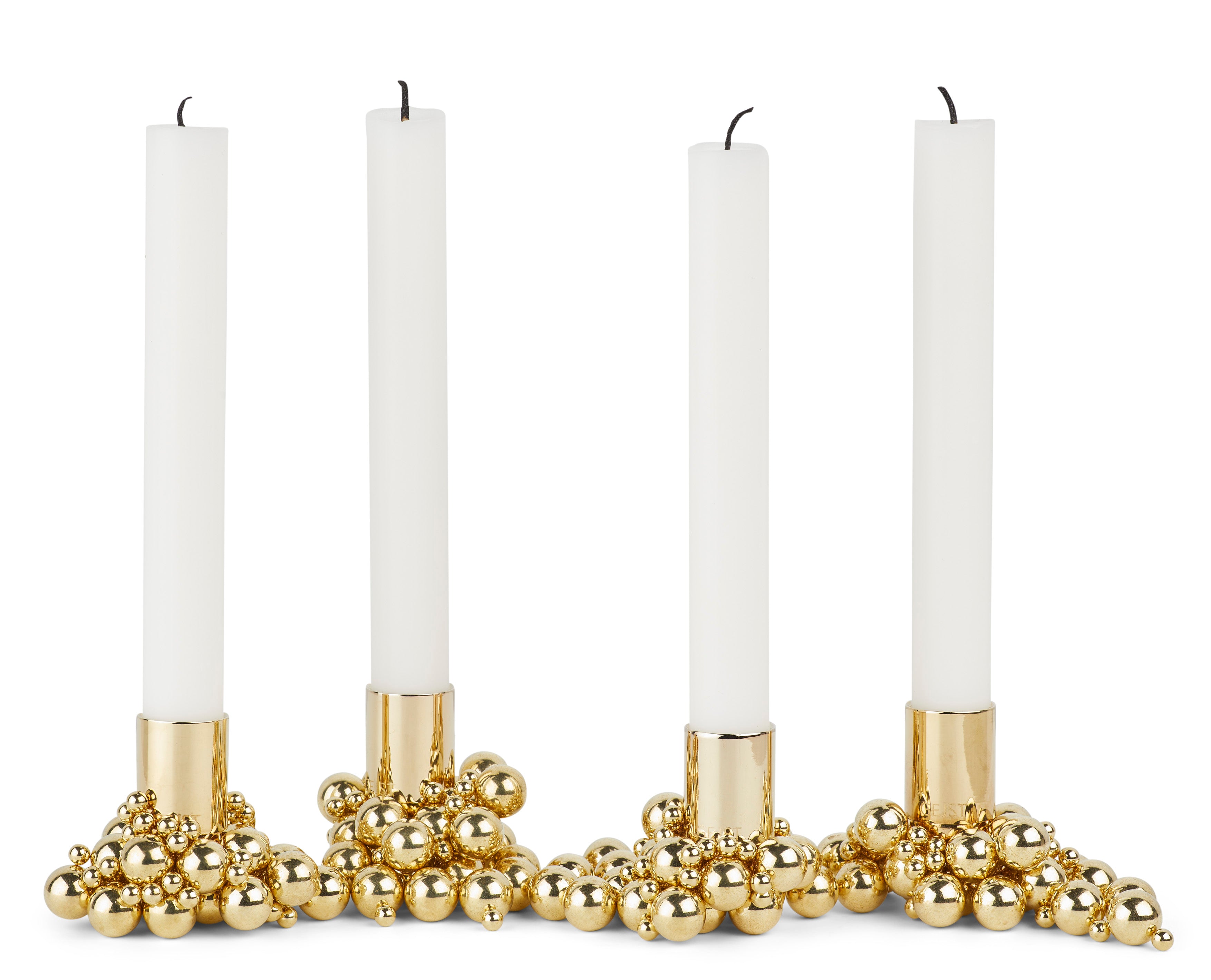 Molekyl candlelight 4 brass