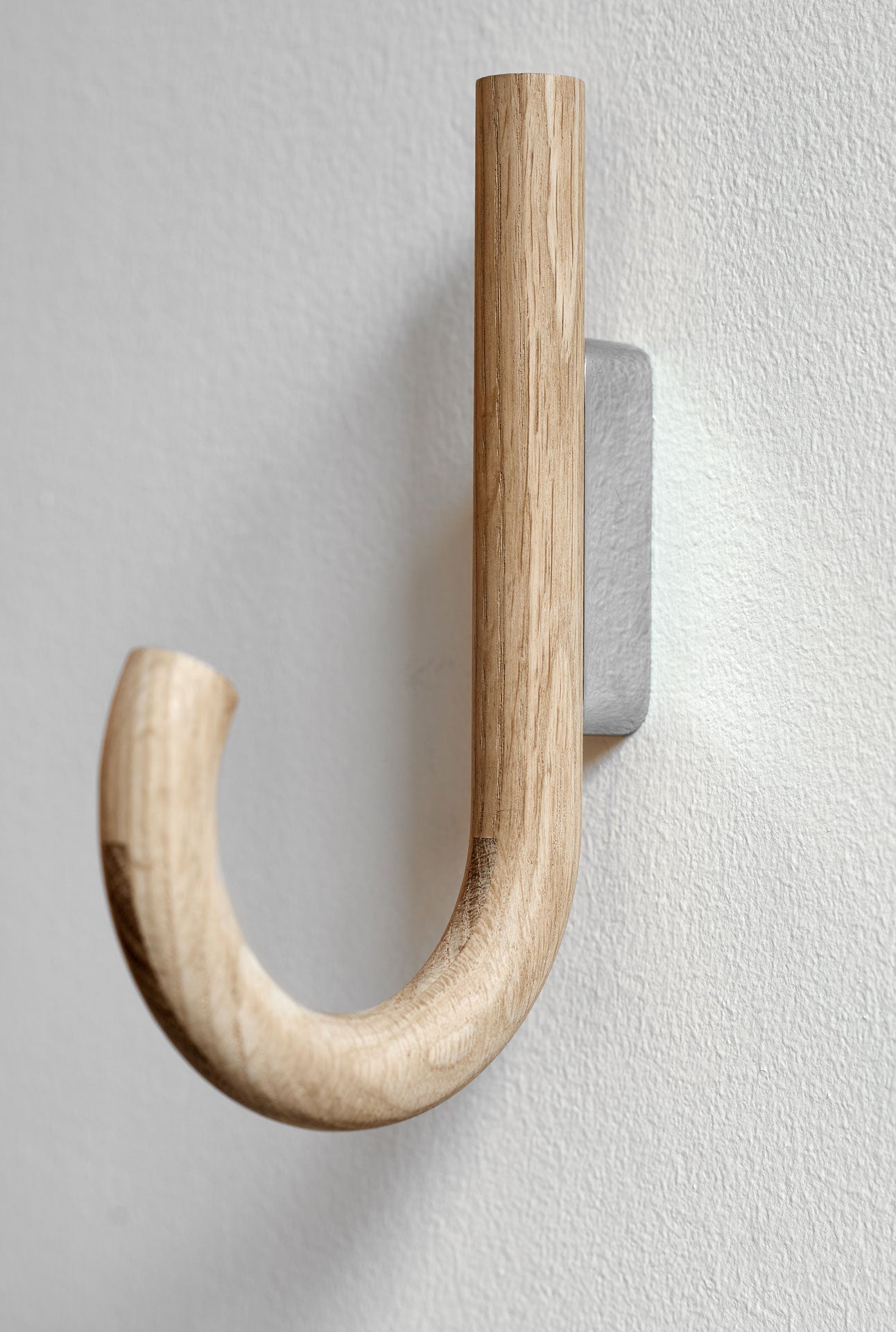 Hook oak/ chrome