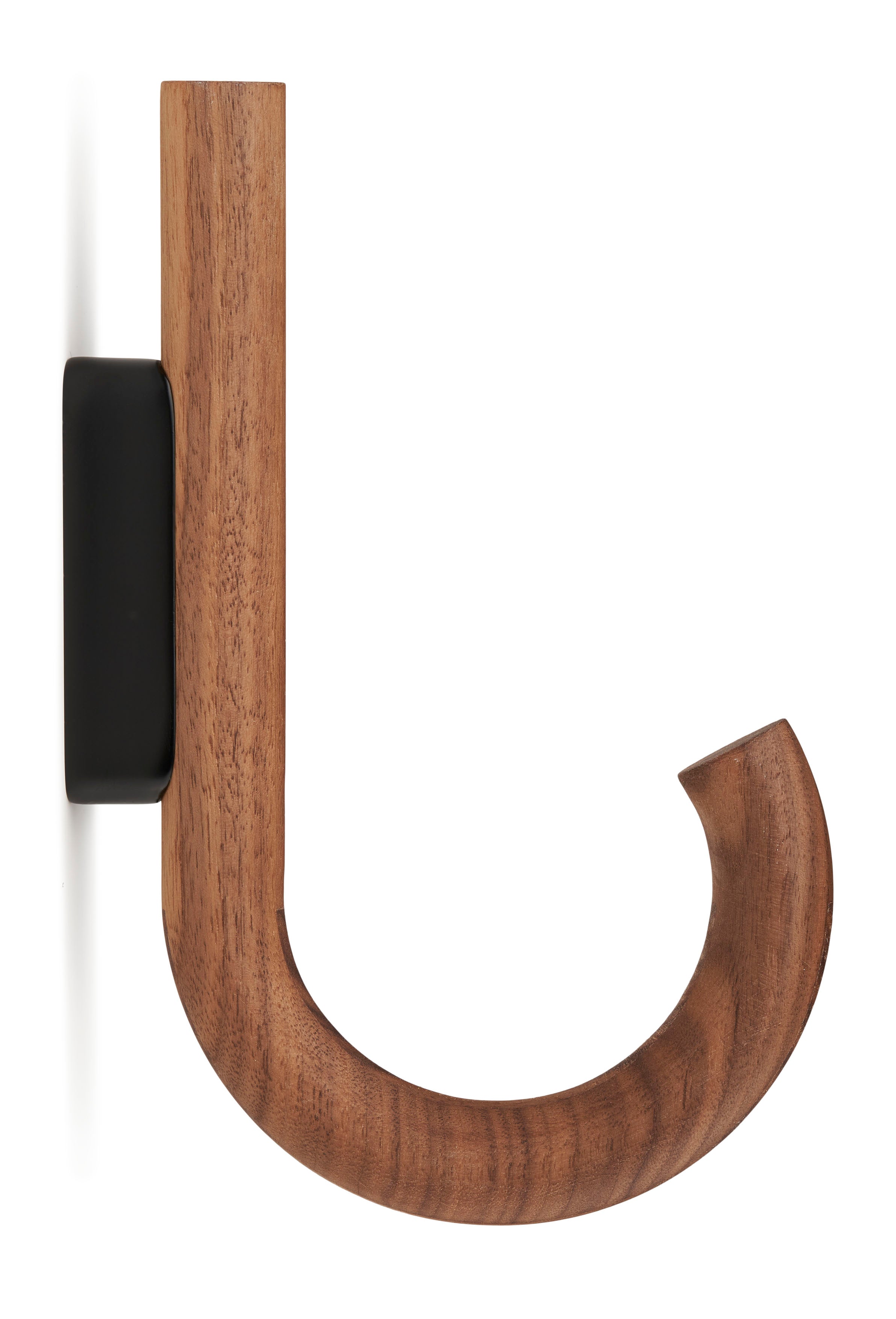 Hook walnut/ black
