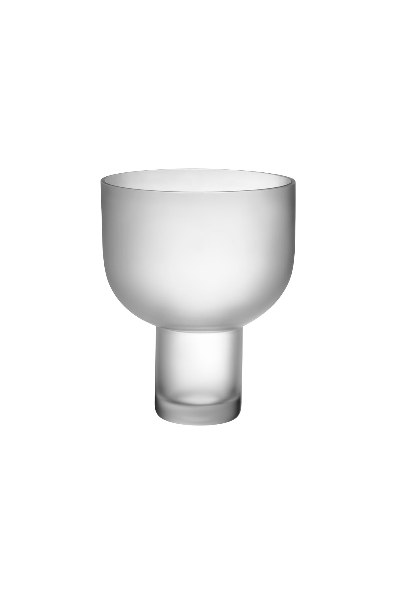 Nebl vase frosted medium