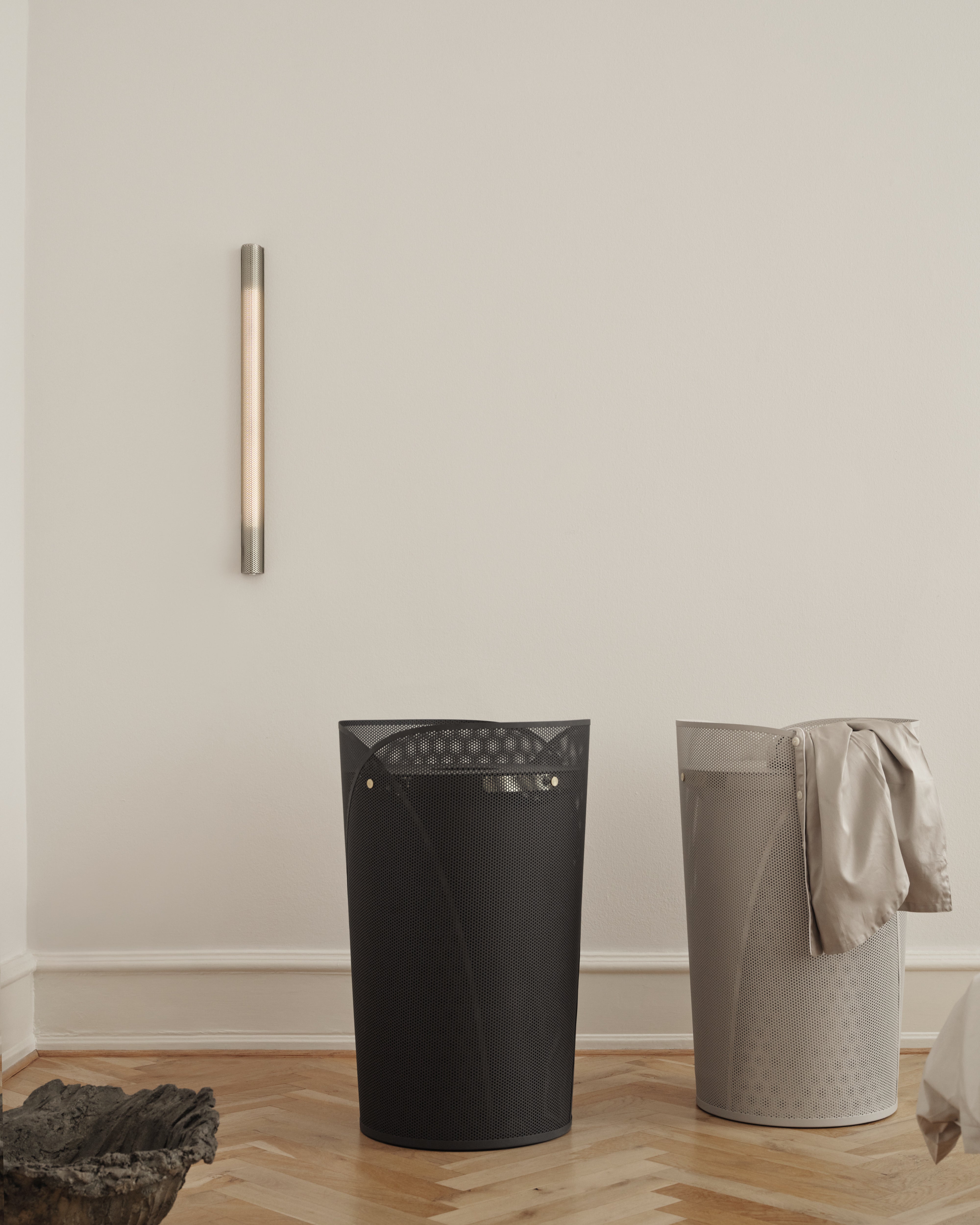 Oya laundry basket dark grey