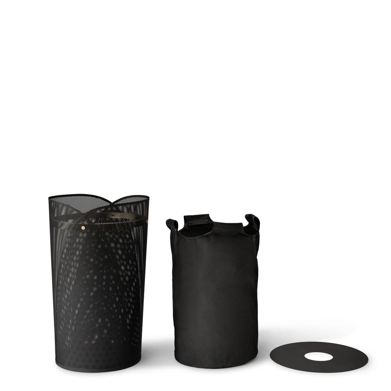 Oya laundry basket dark grey