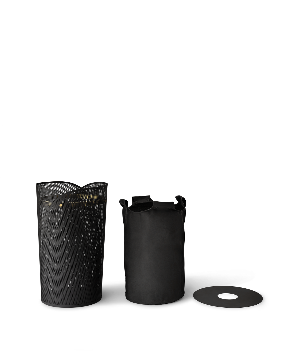 Oya laundry basket dark grey