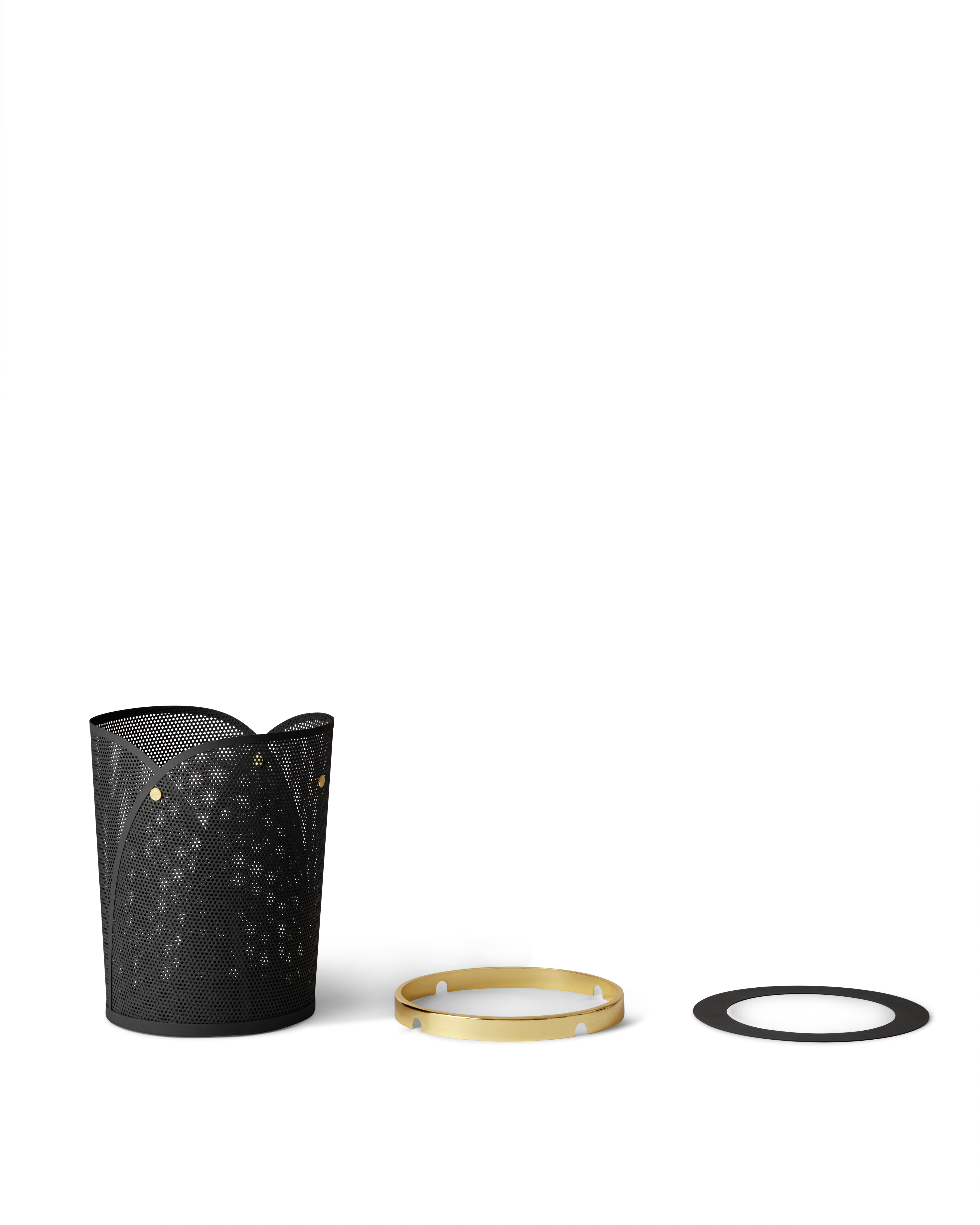 Oya paper bin dark grey