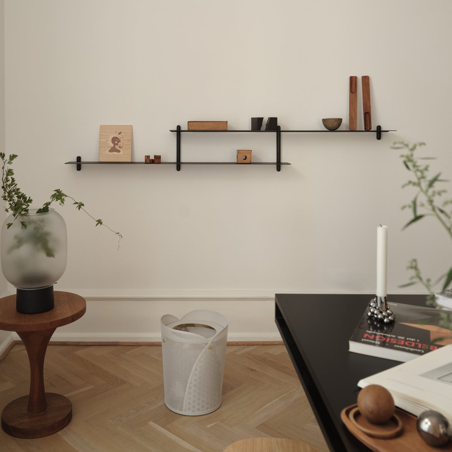 Oya paper bin warm grey