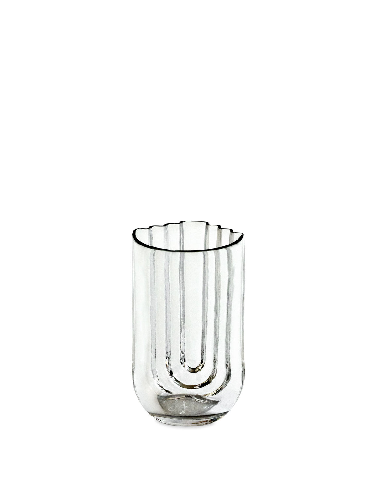 Vima vase medium clear