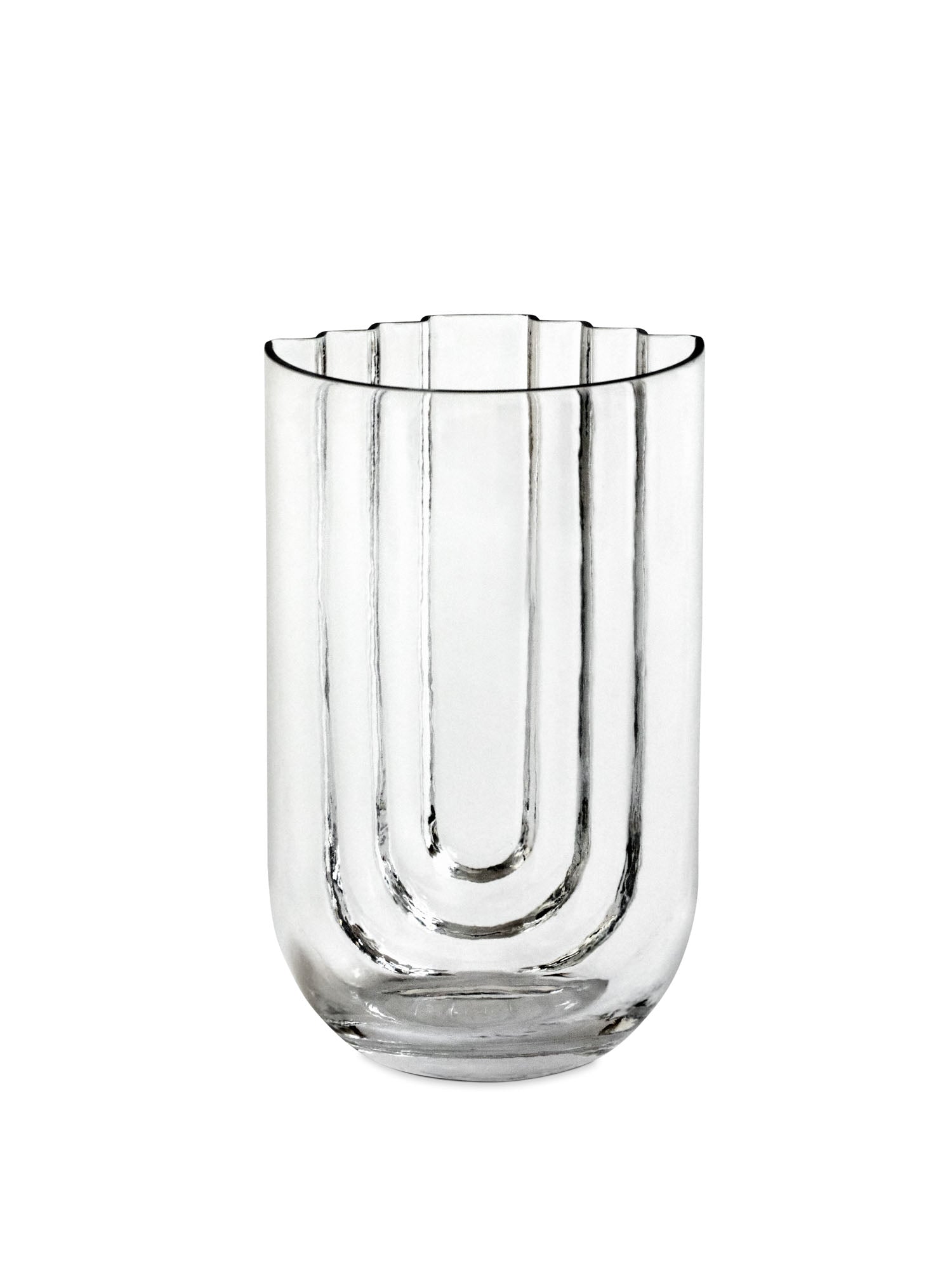 Vima vase large clear