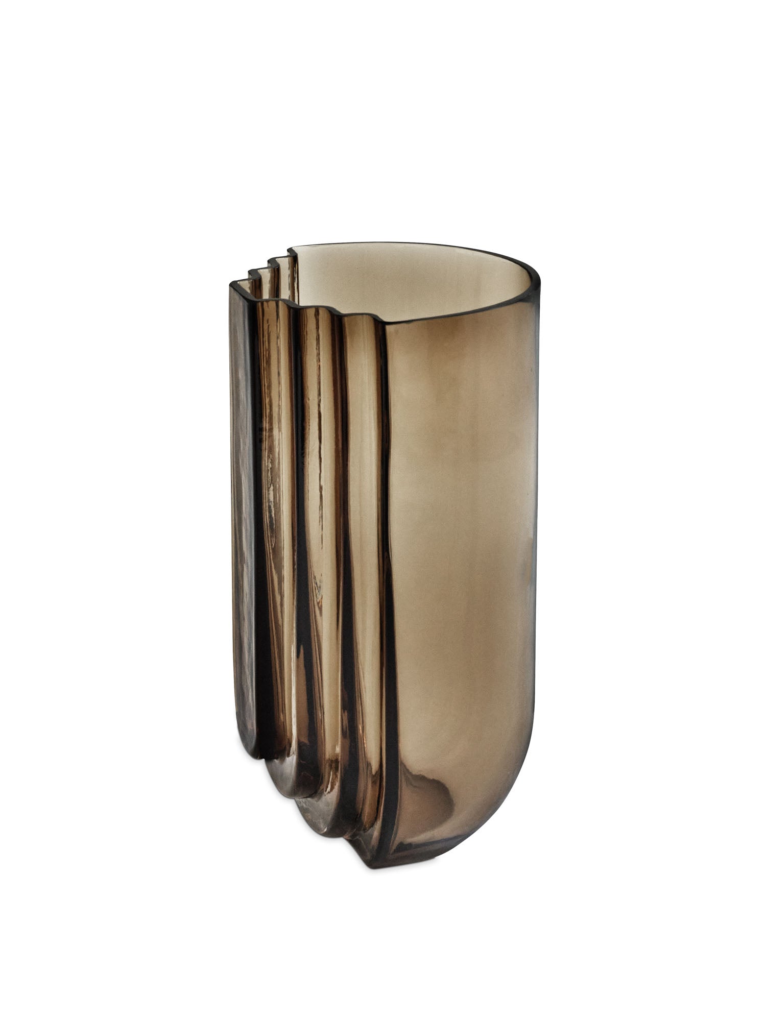 Vima vase large smoked