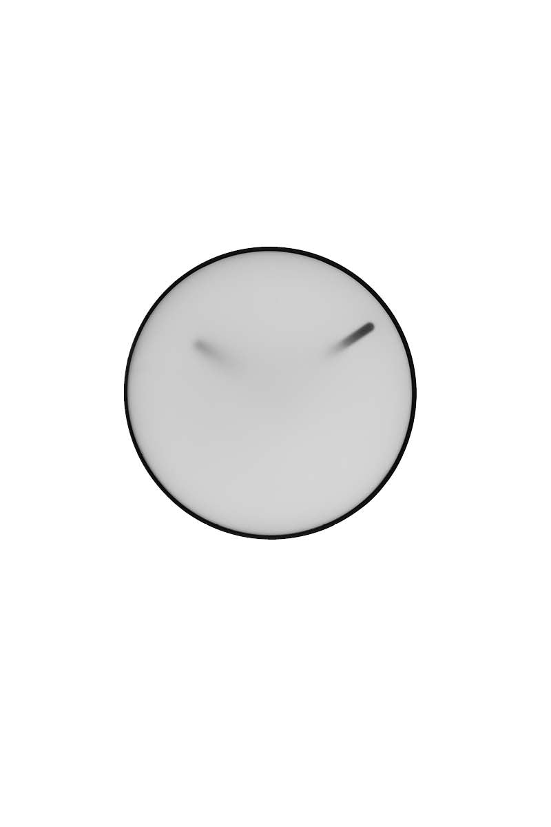 Momentt wall clock - white