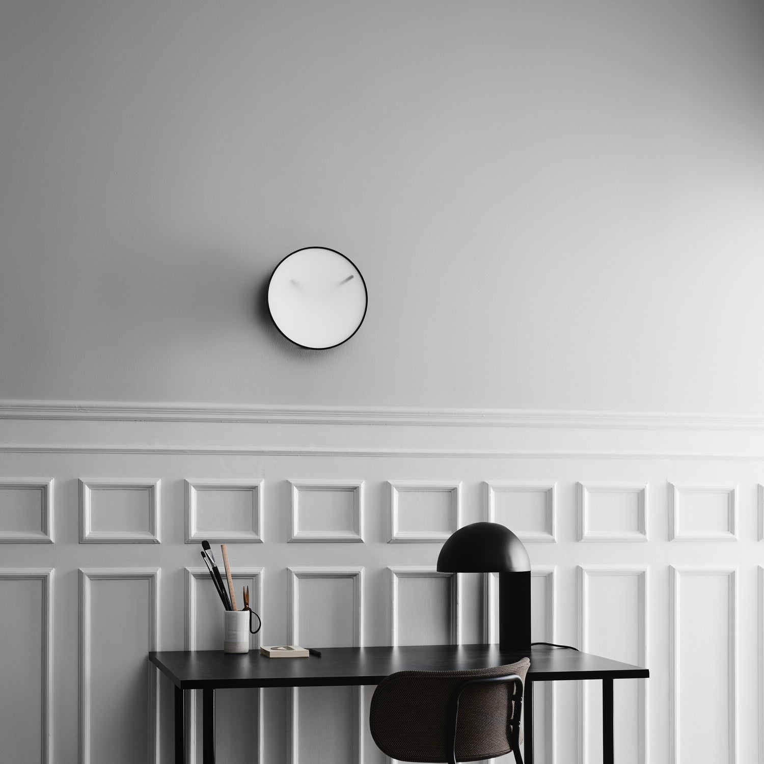 Momentt wall clock - white