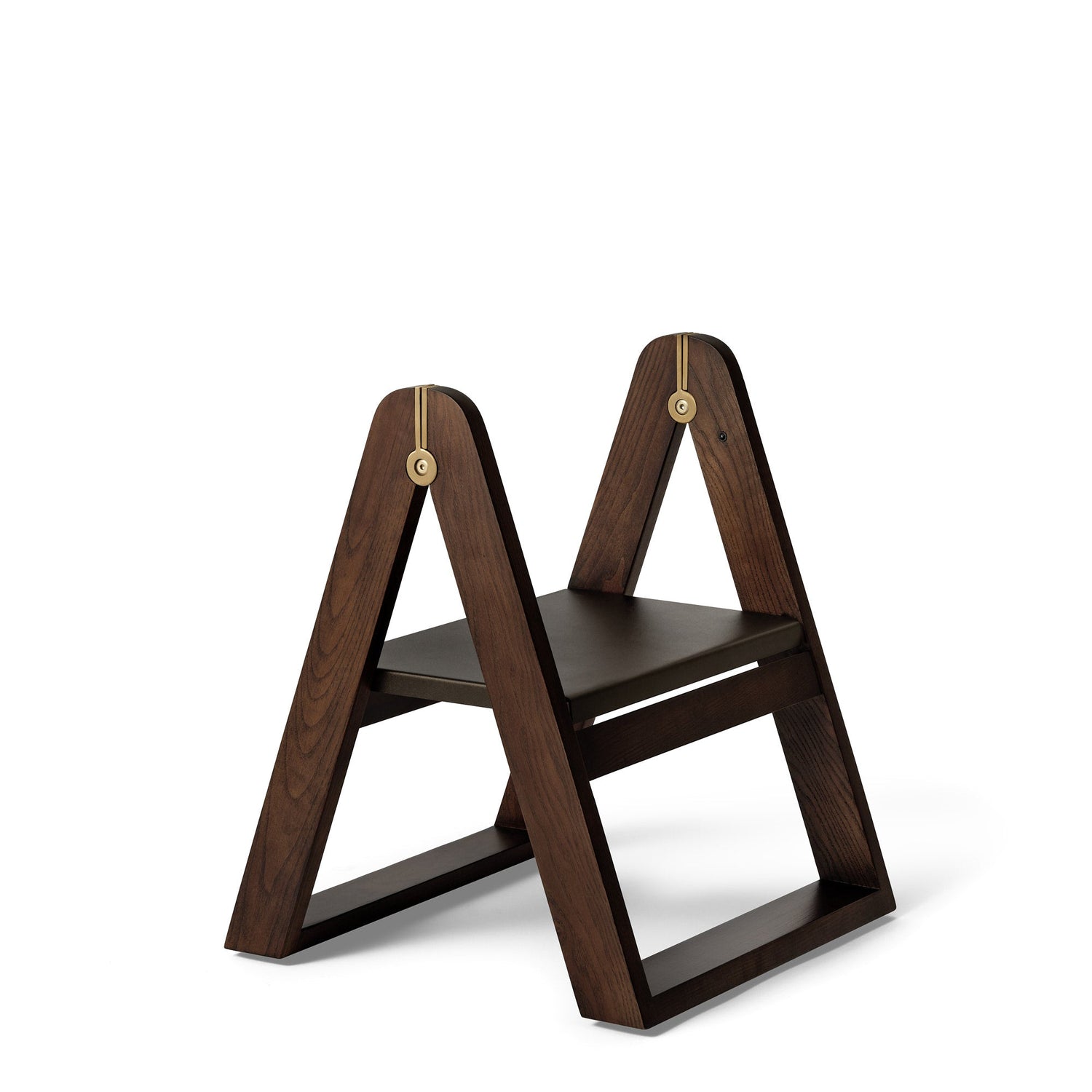 Reech step stool dark ash
