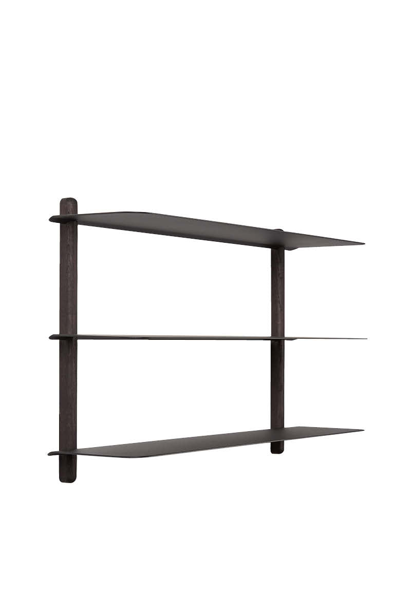 Nivo shelf A black ash/ black