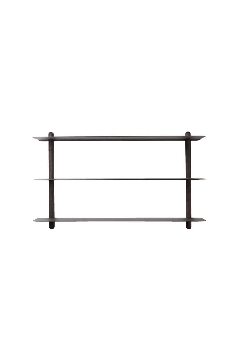 Nivo shelf A black ash/ black