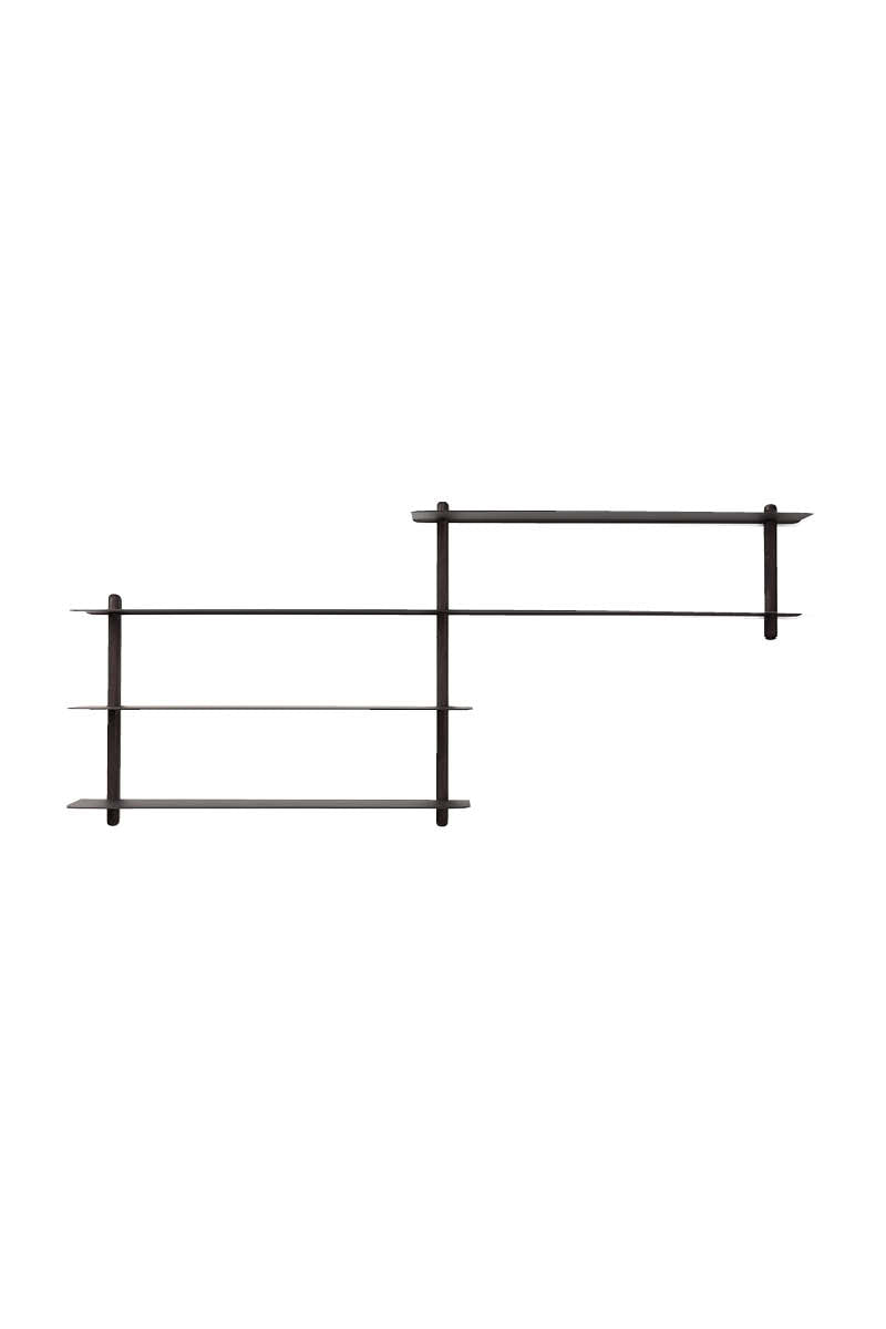 Nivo shelf B black ash/ black