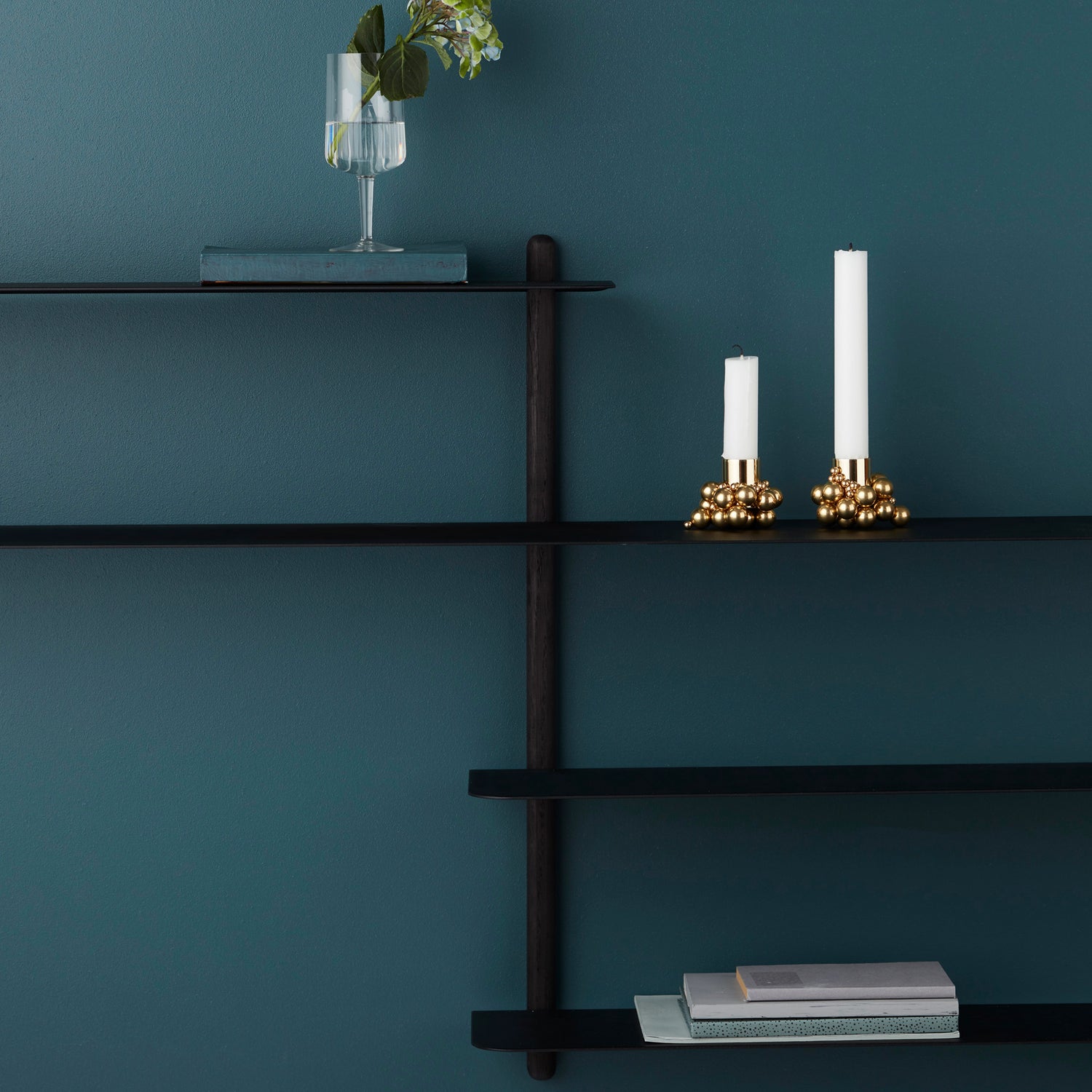 Nivo shelf B black ash/ black