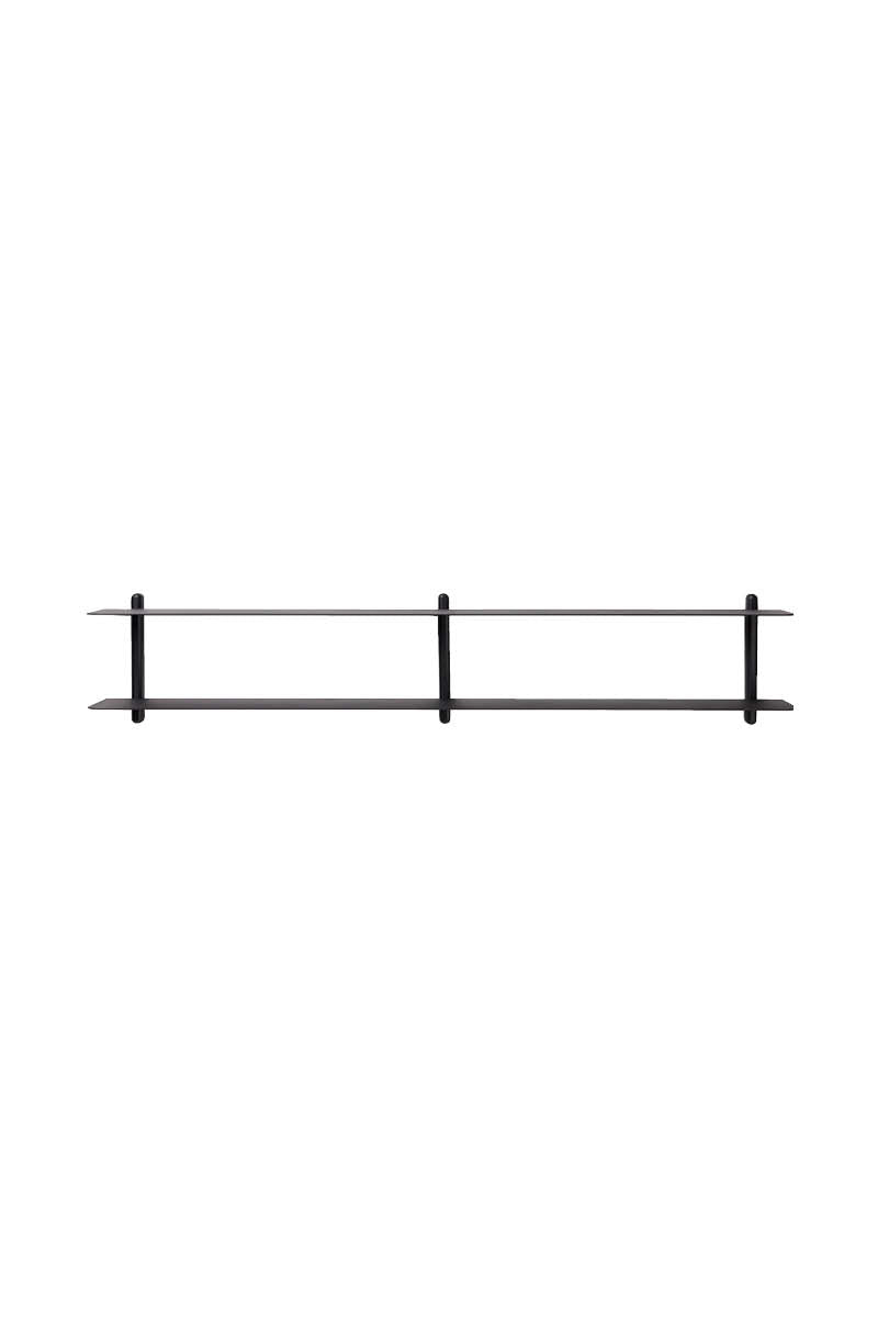 Nivo shelf C black ash/ black