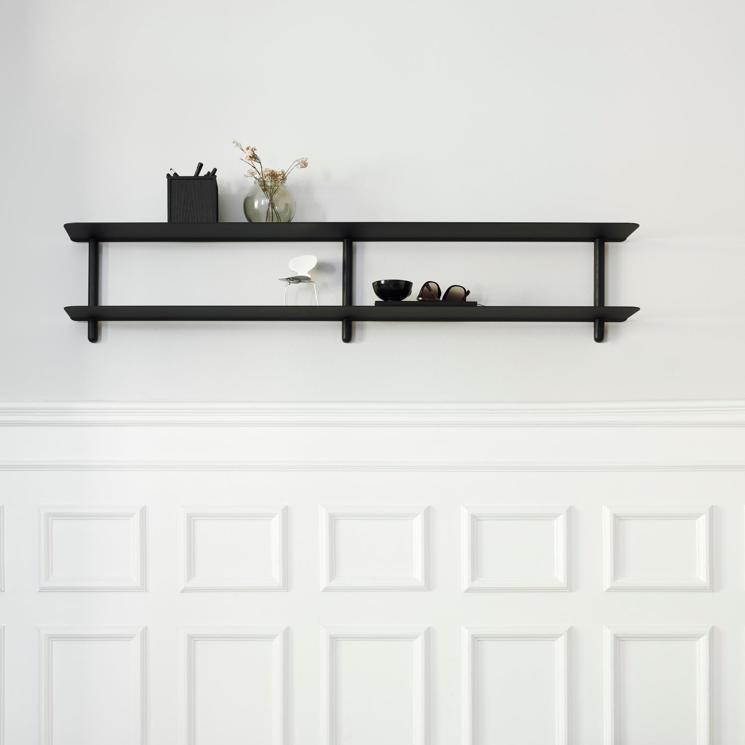 Nivo shelf C black ash/ black