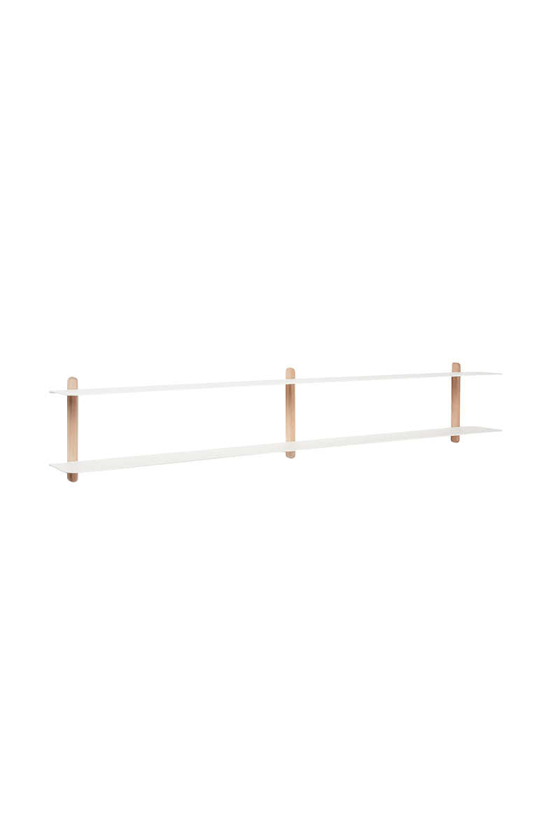 Nivo shelf C light oak/ white