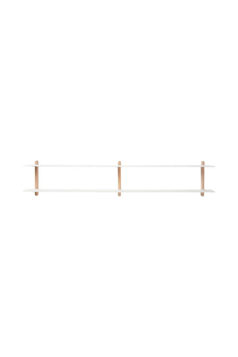 Nivo shelf C light oak/ white