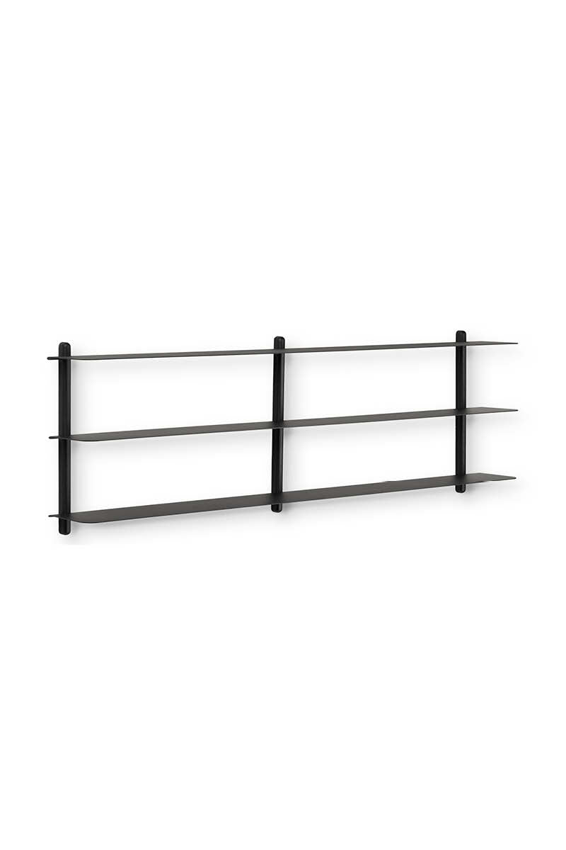 Nivo shelf D black ash/ black