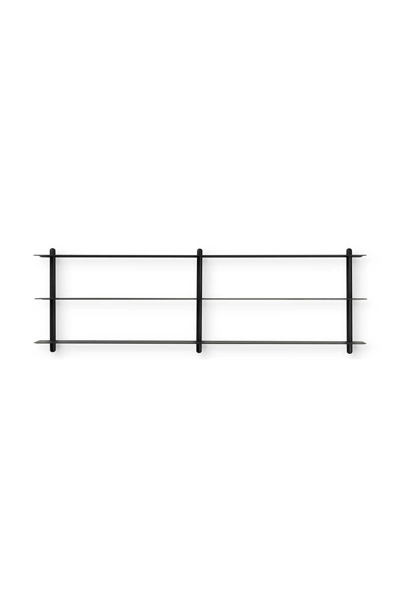 Nivo shelf D black ash/ black
