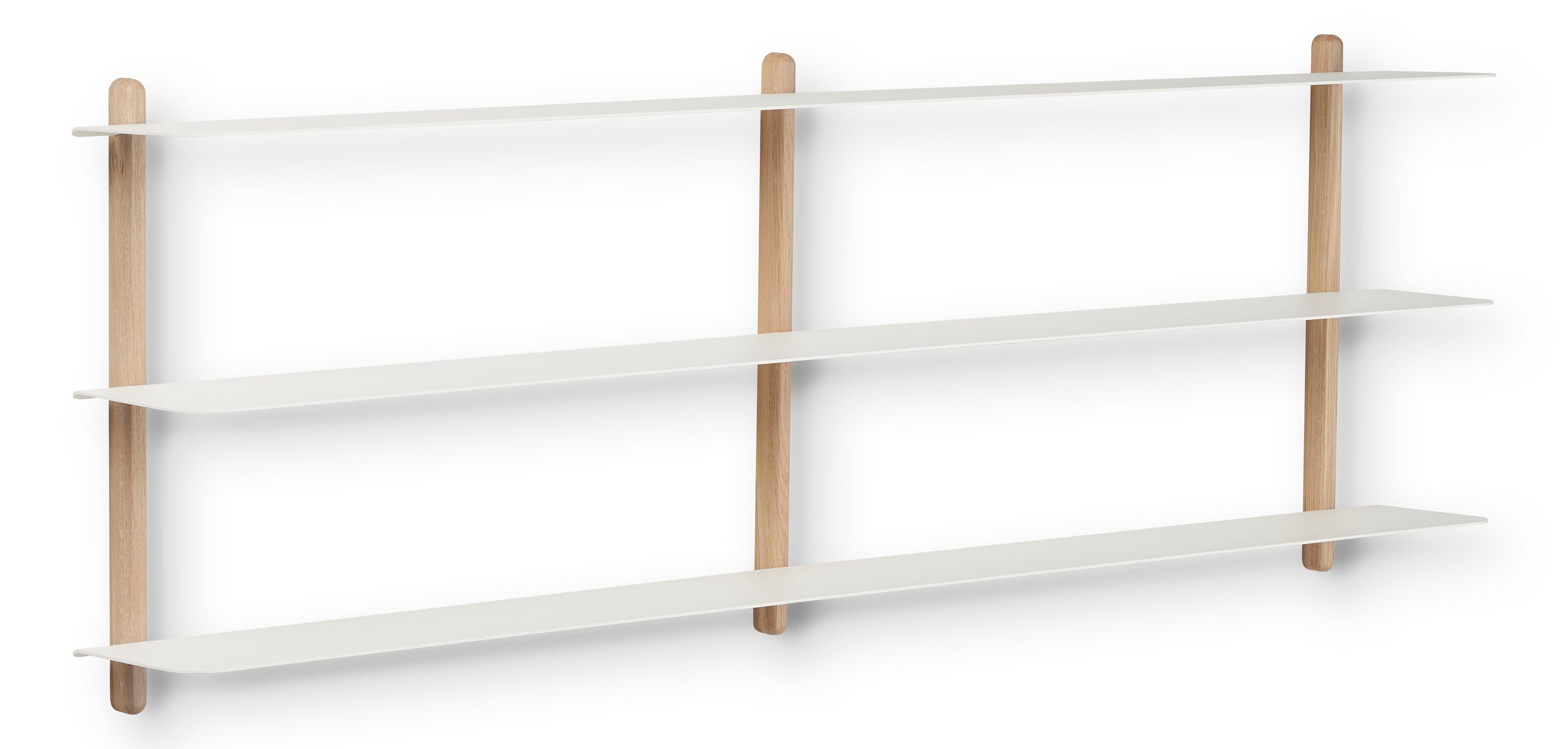 Nivo shelf D light oak/ white