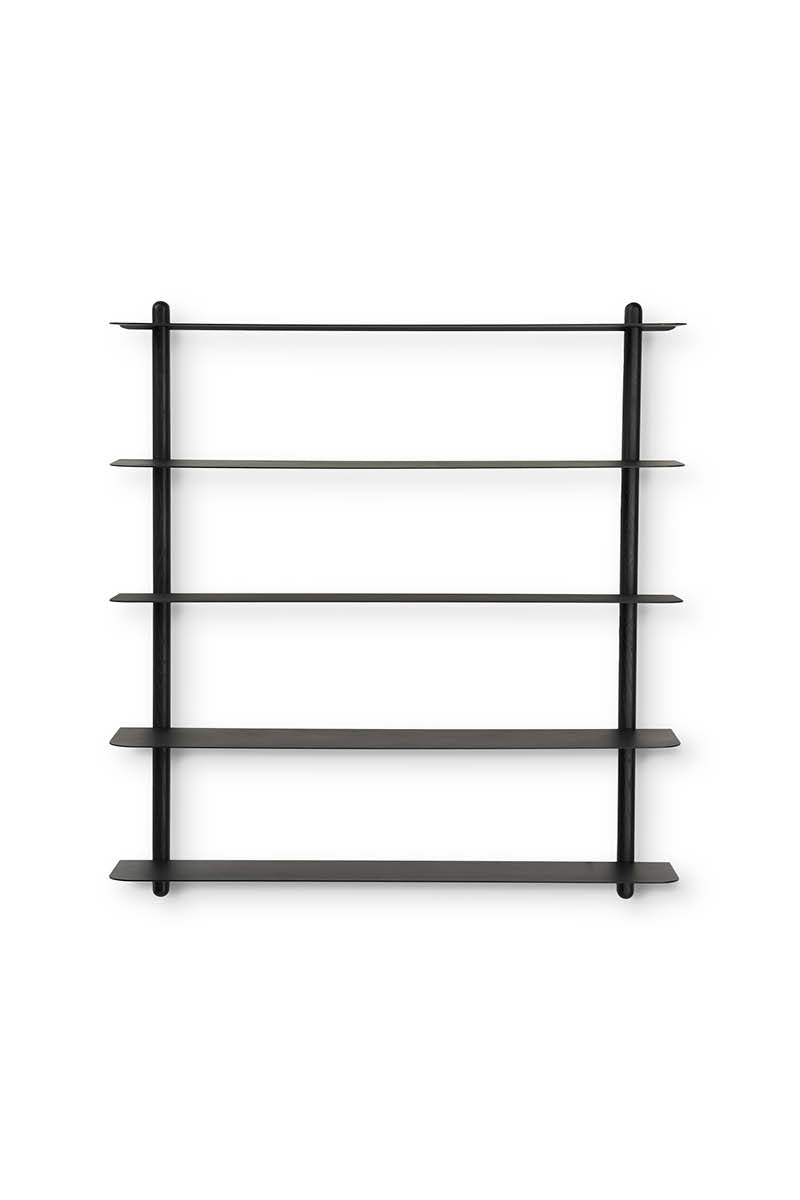 Nivo shelf E black ash/ black