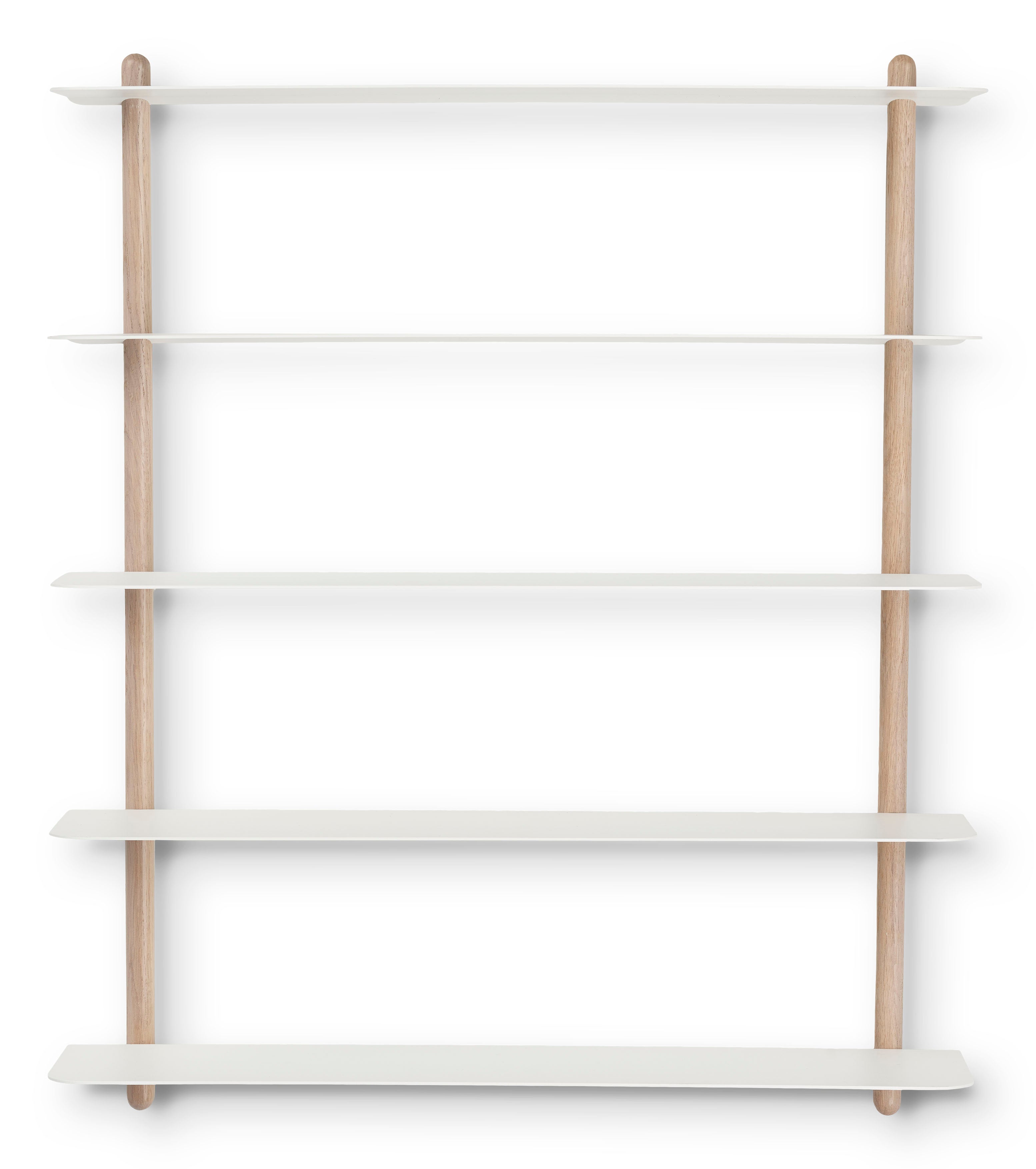 Nivo shelf E light oak/ white