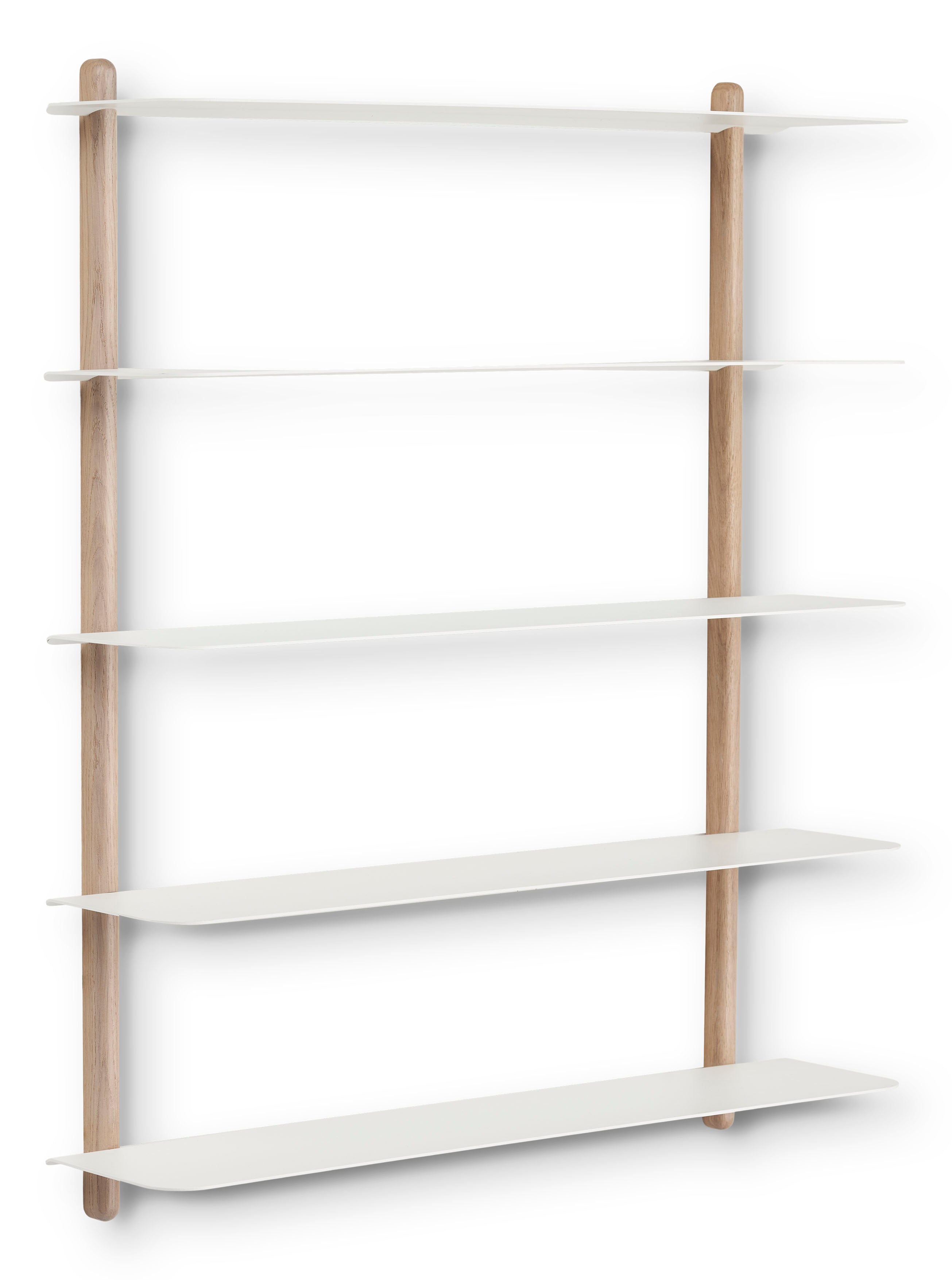Nivo shelf E light oak/ white