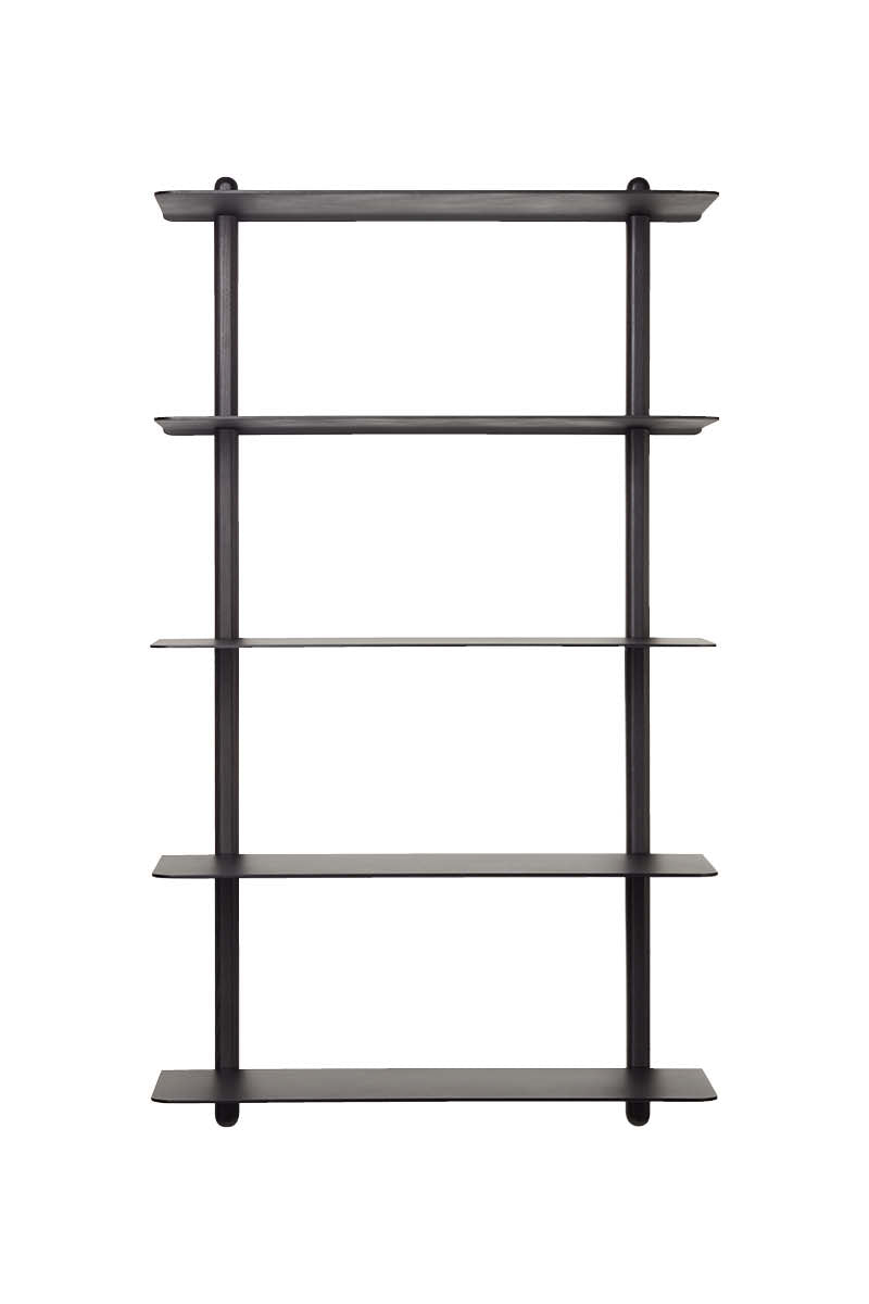 Nivo shelf large E black ash/ black