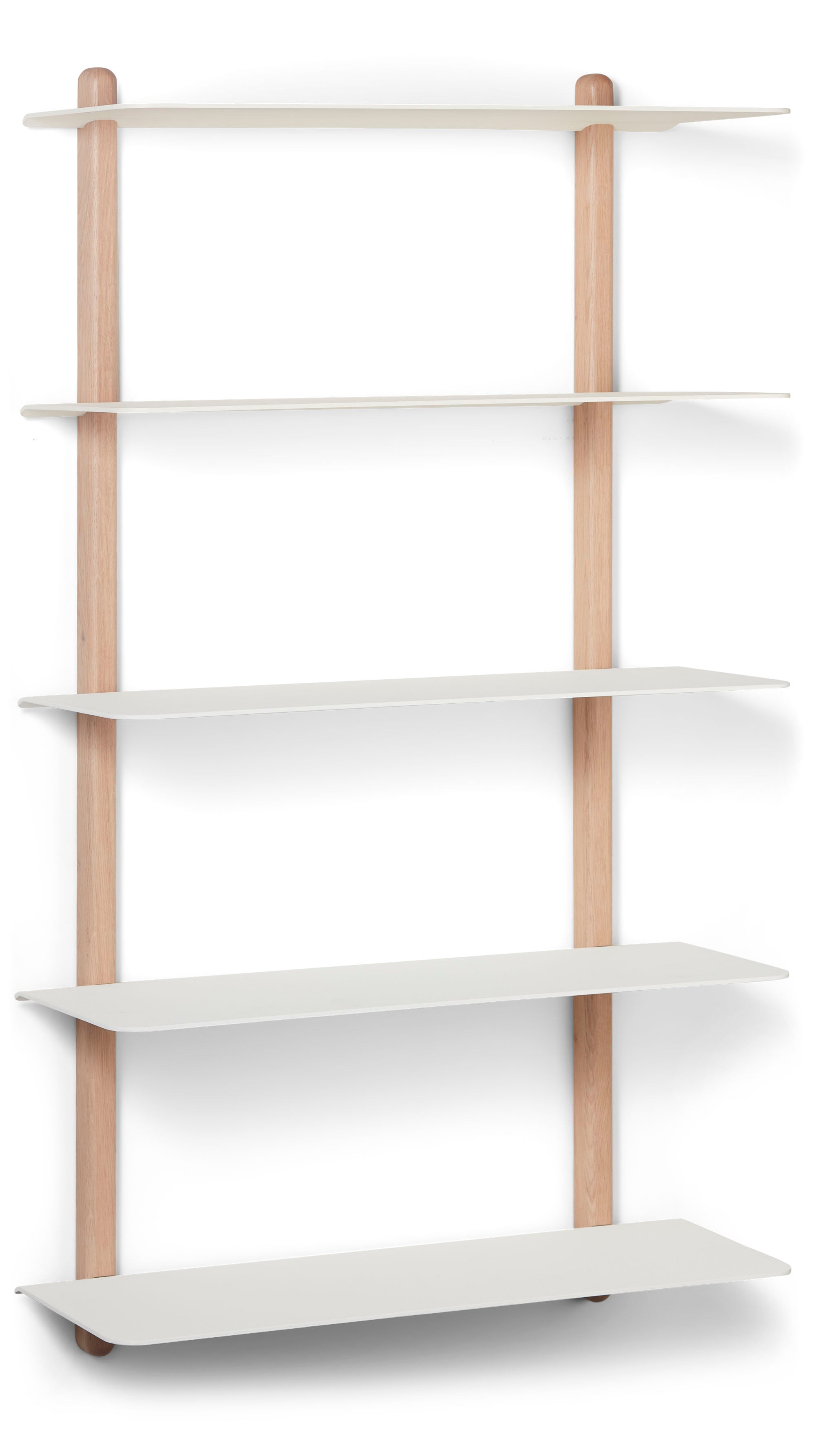 Nivo shelf large E light oak/ white