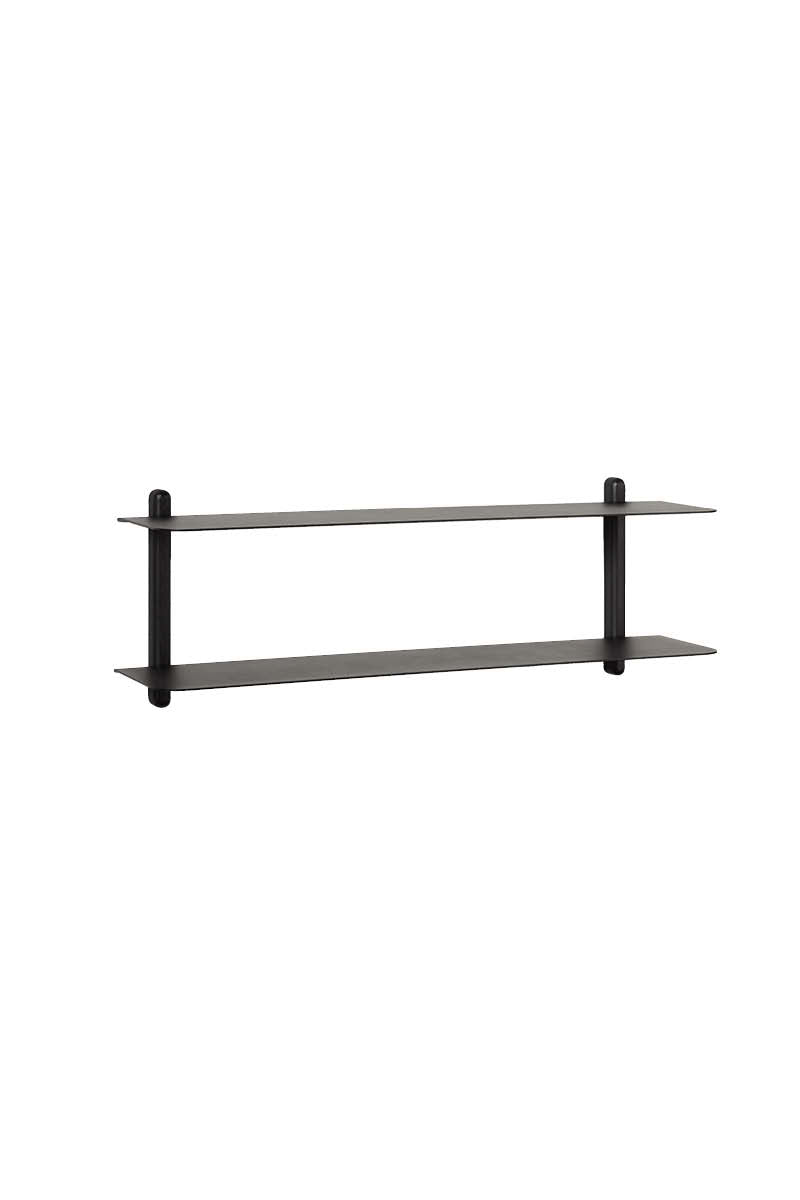 Nivo shelf F black ash/ black