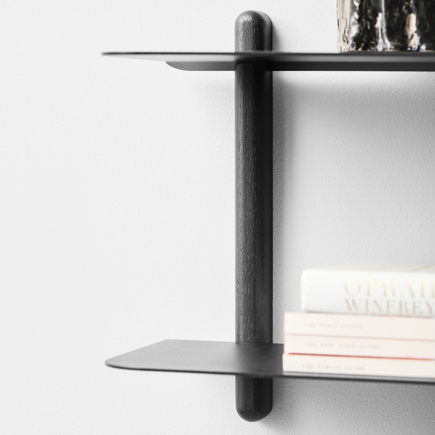 Nivo shelf F black ash/ black