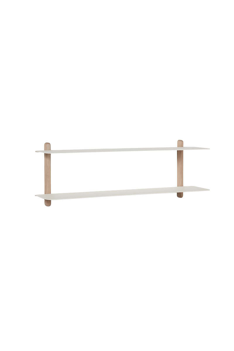 Nivo shelf F light oak/ white