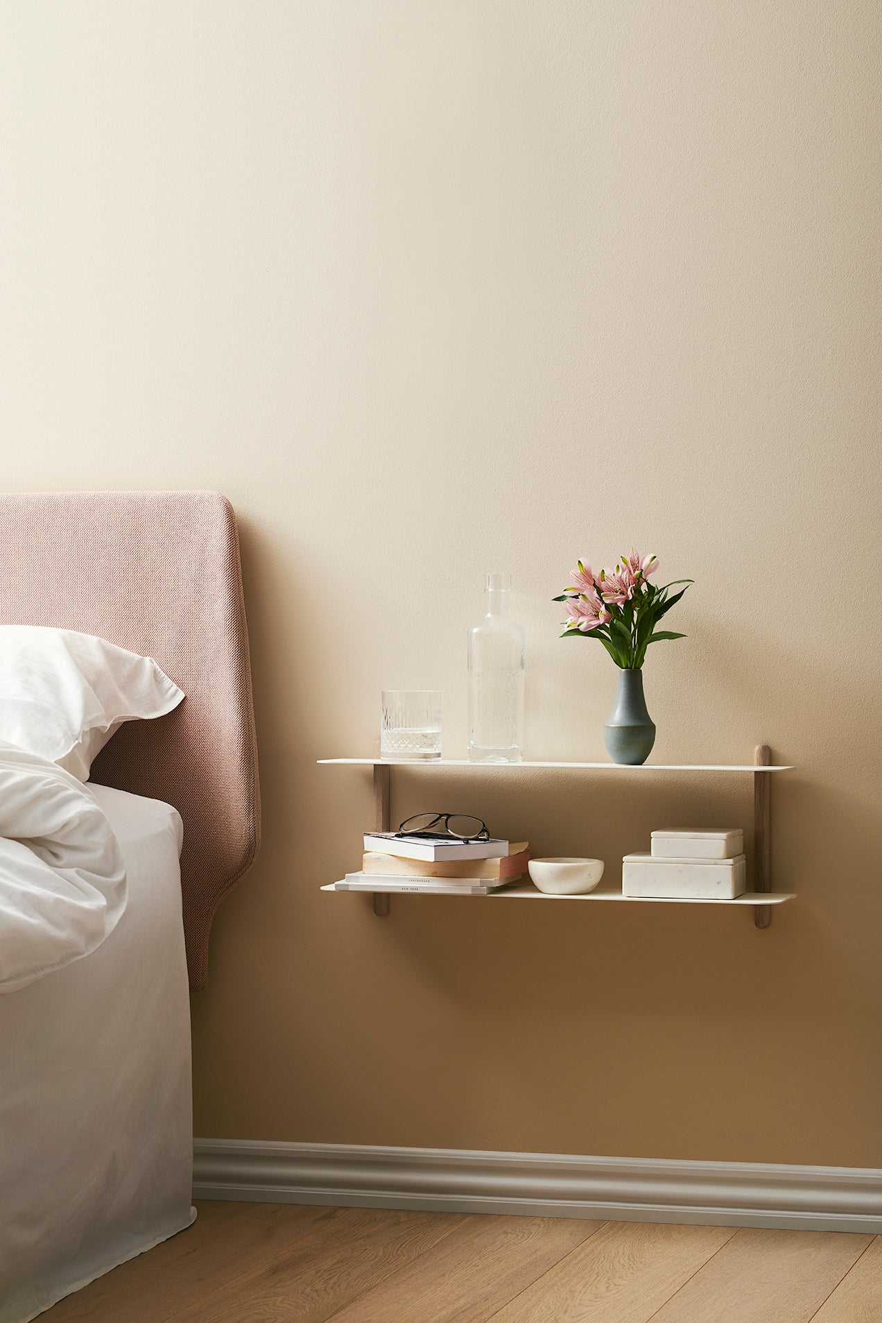 Nivo shelf F light oak/ white