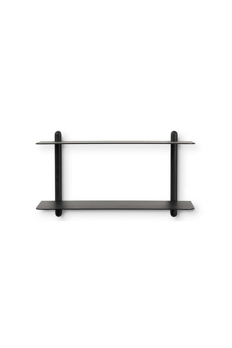 Nivo shelf large F black ash/ black