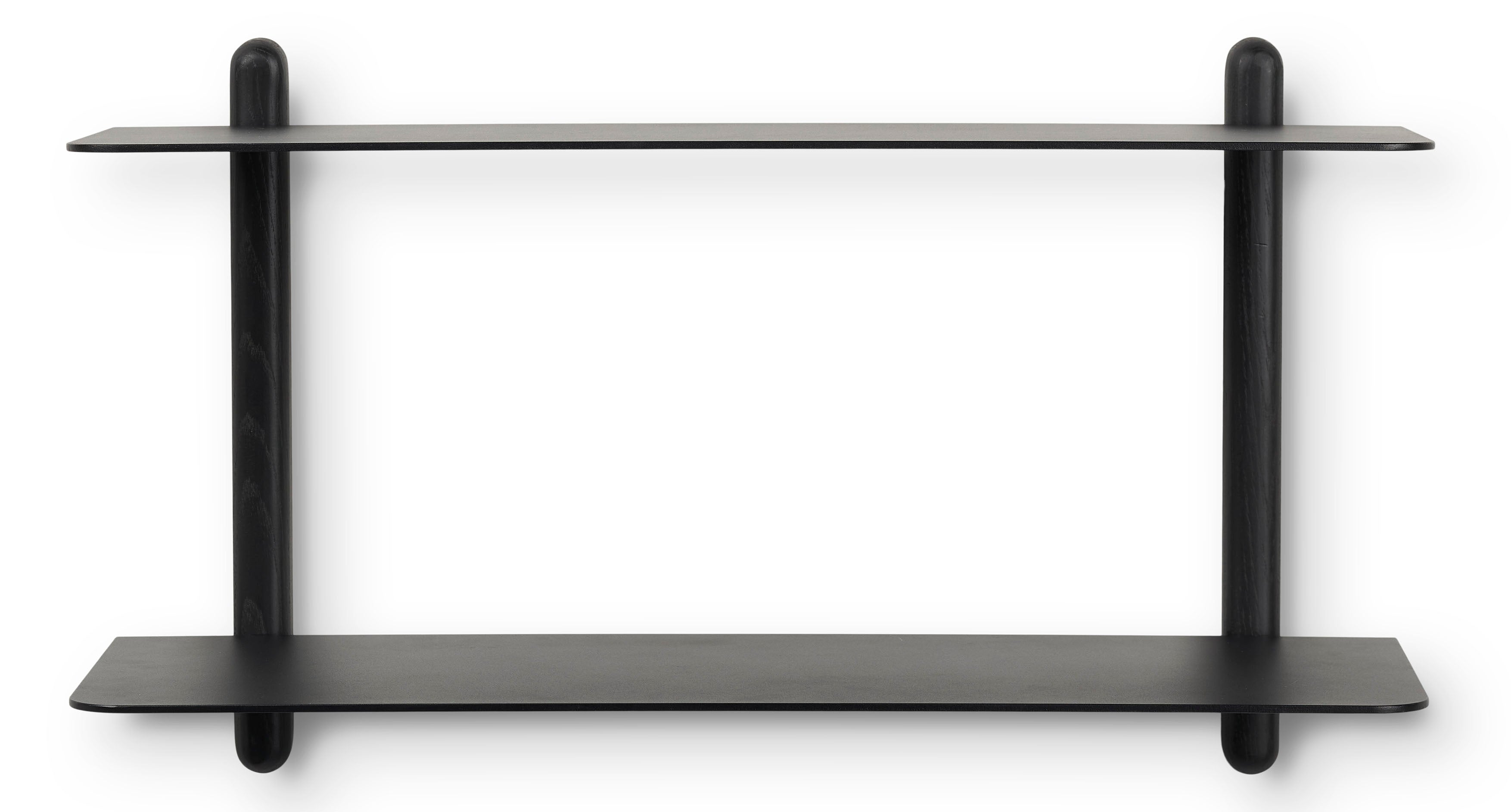 Nivo shelf large F black ash/ black