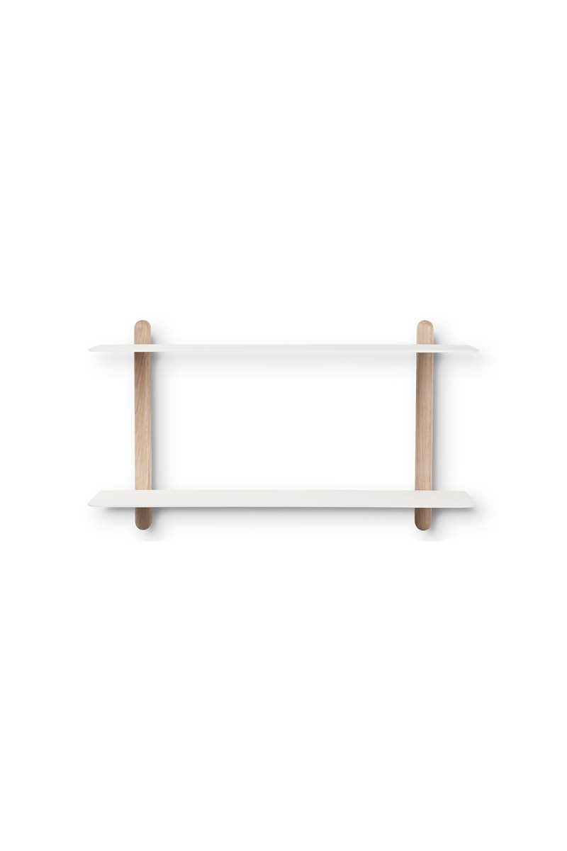 Nivo shelf large F light oak/ white