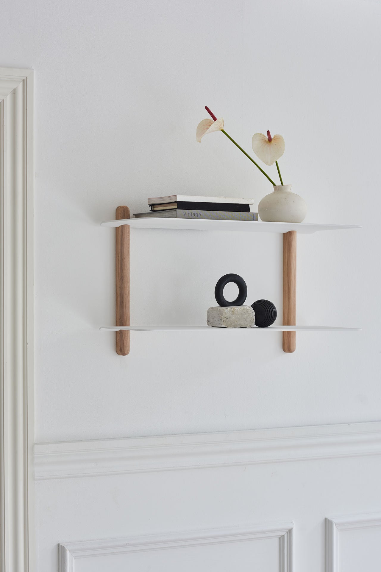 Nivo shelf large F light oak/ white