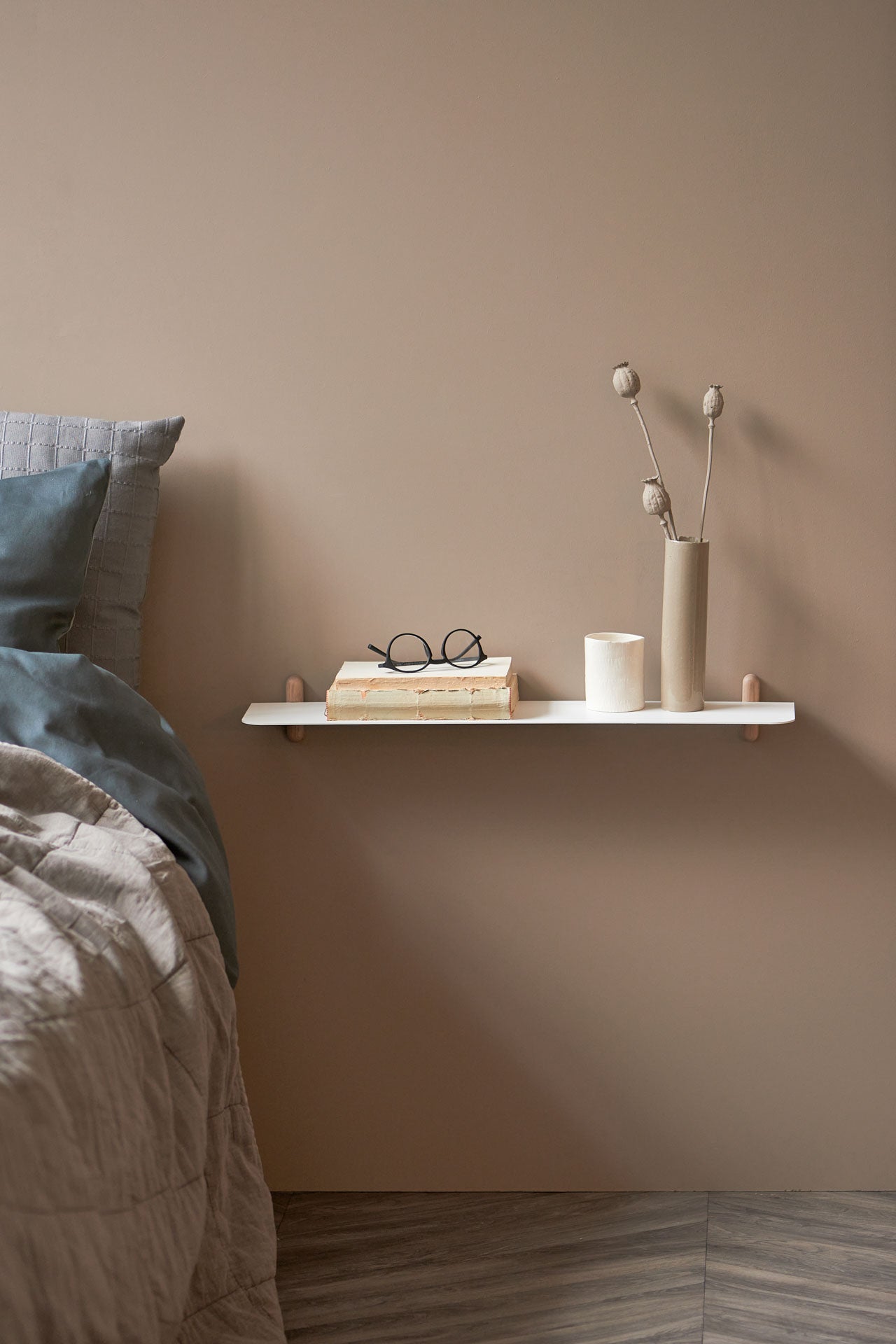 Nivo shelf G light oak/ white
