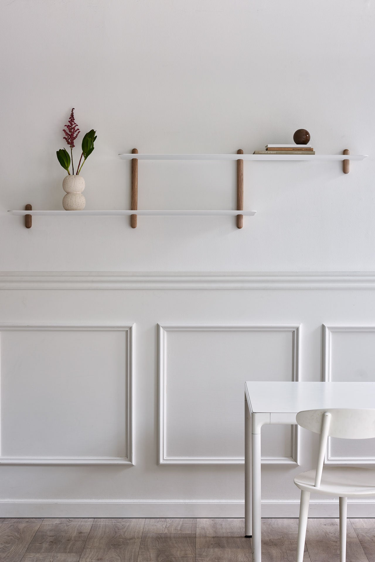 Nivo shelf large H light oak/ white