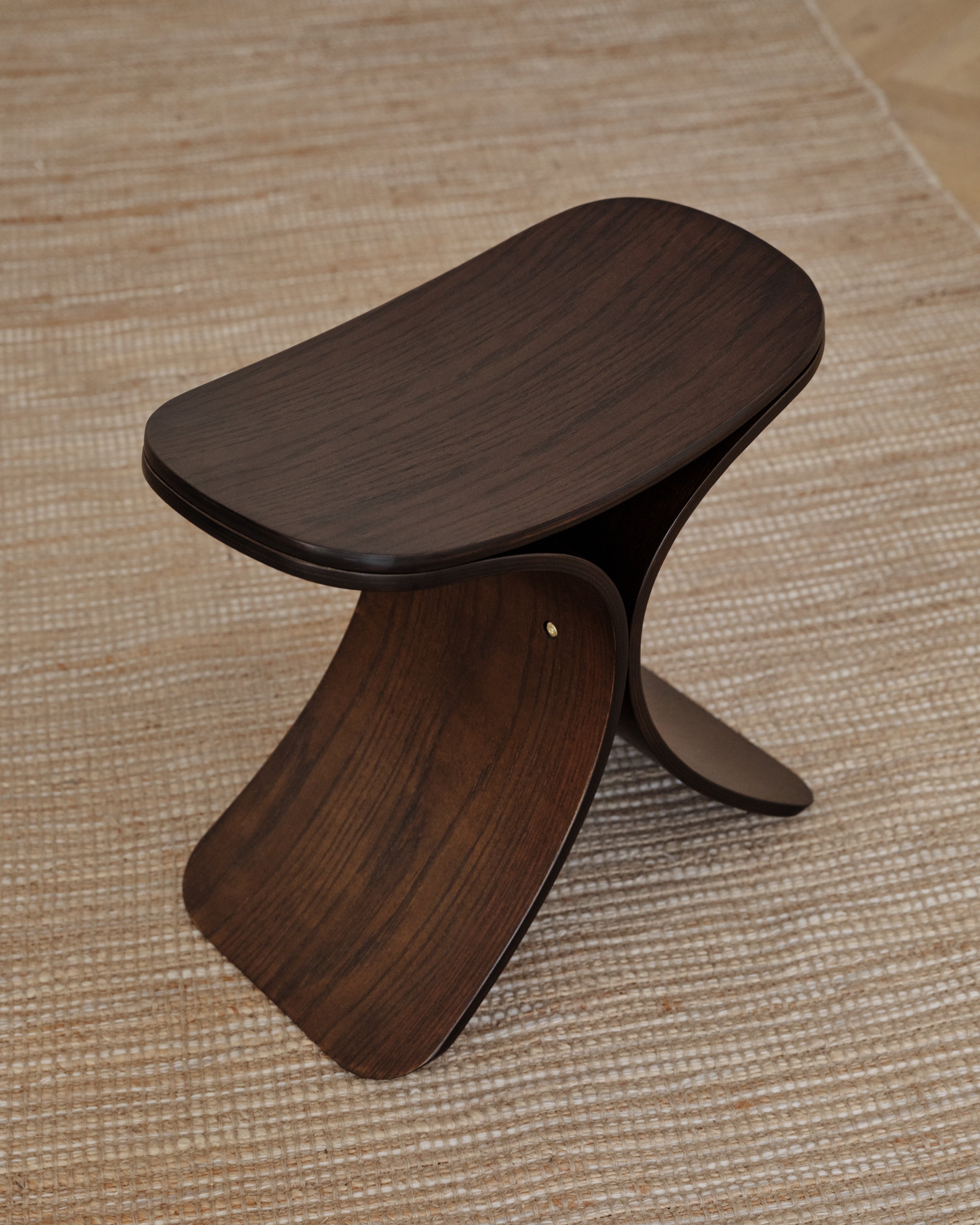 Luno stool dark oak