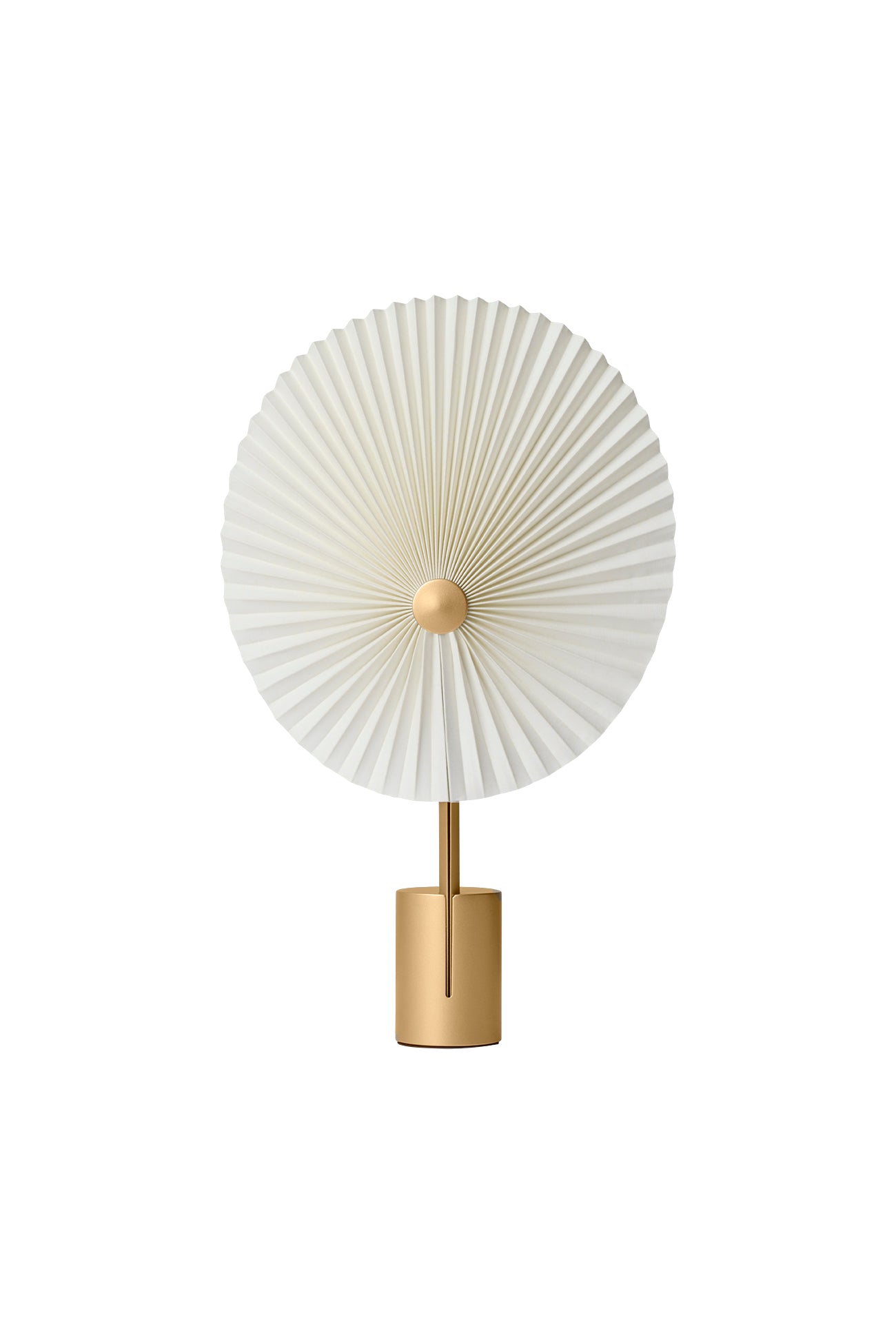 Liris portable table lamp brass