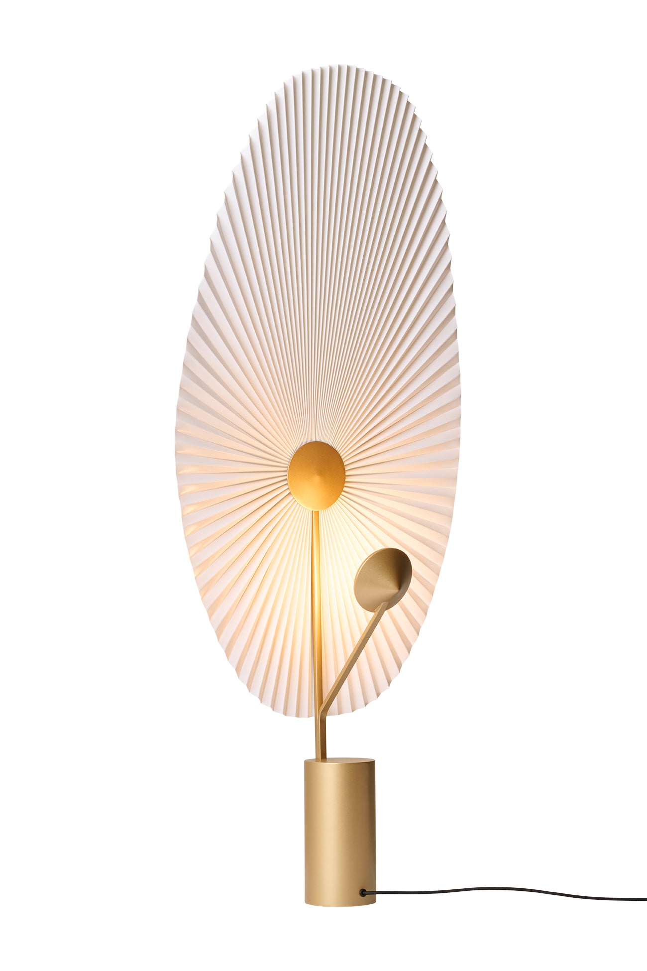 Liris floor lamp brass